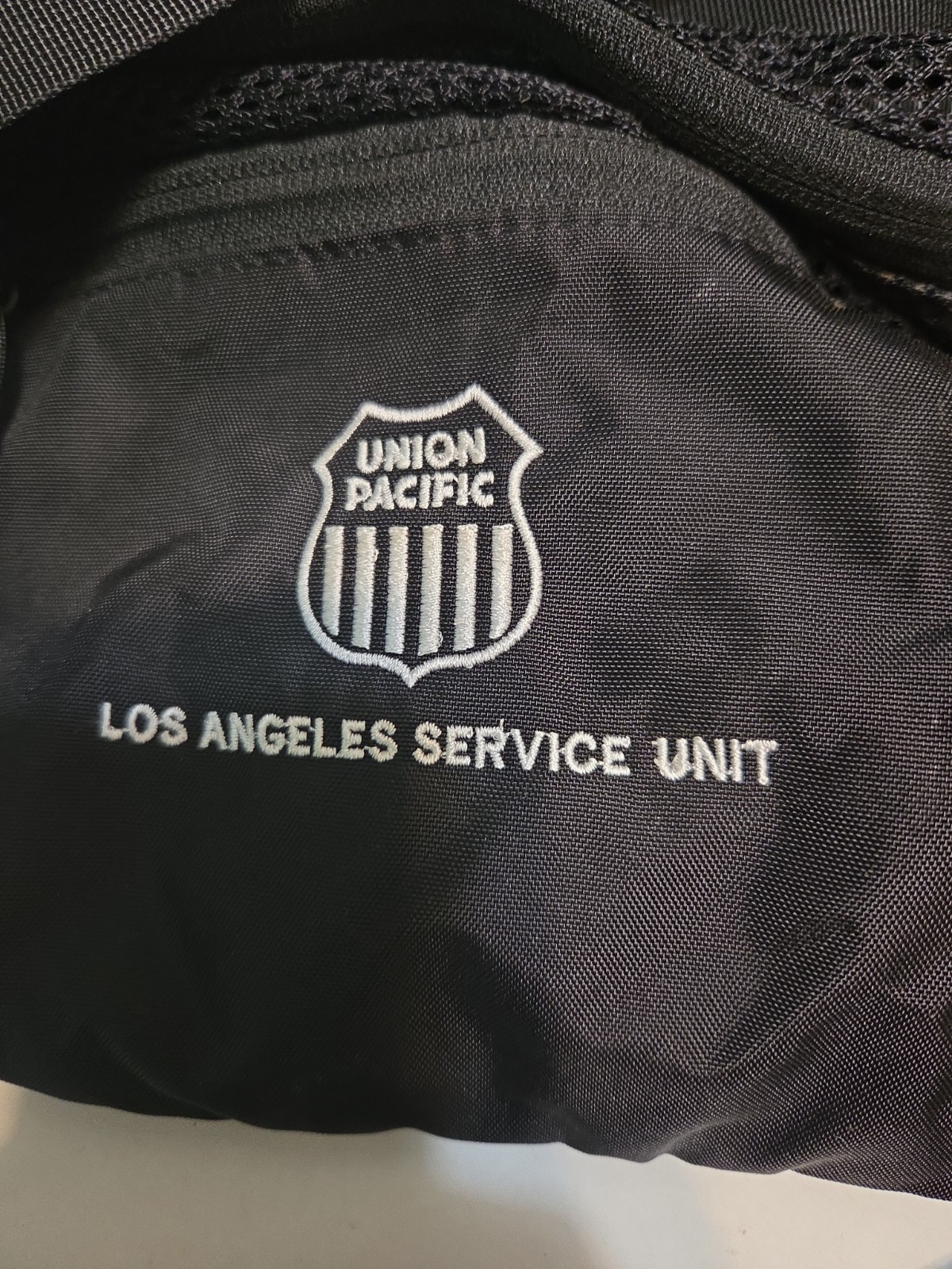 Union Pacific Railroad Embroidered Black Duffle Bag By The North Face NWT