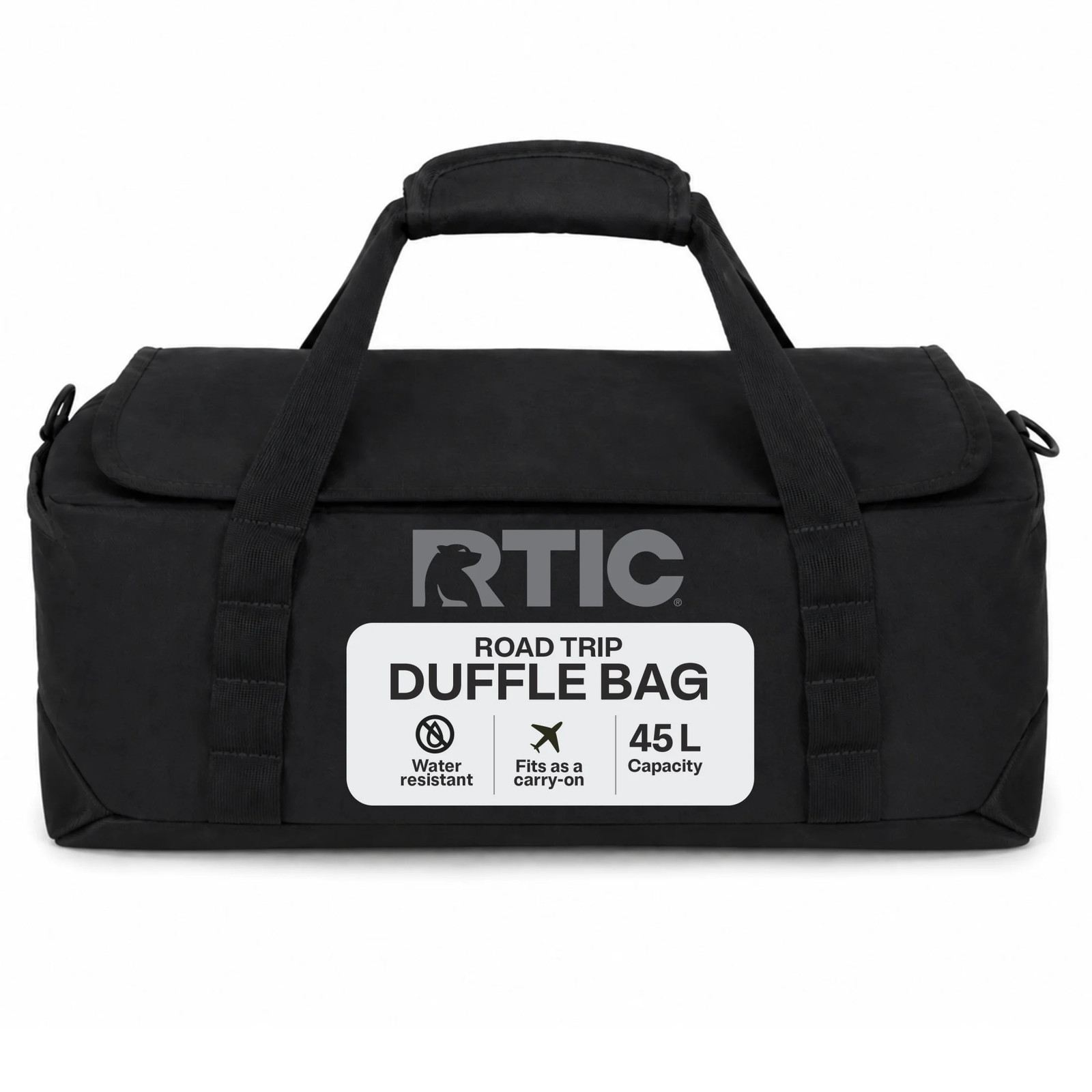 RTIC Outdoors Road Trip Duffel Bag Medium – Black