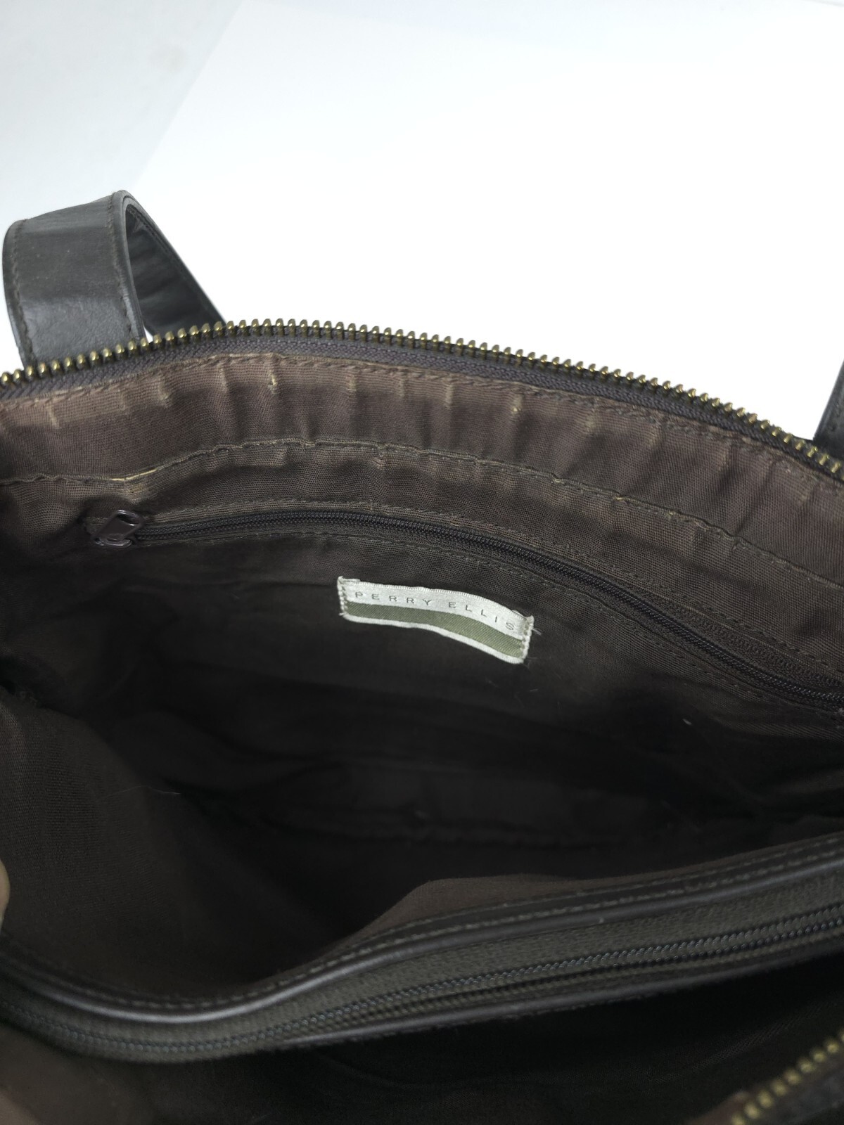 Perry Ellis Portfolio Messenger Bag Men’s Computer Office Work Business Court