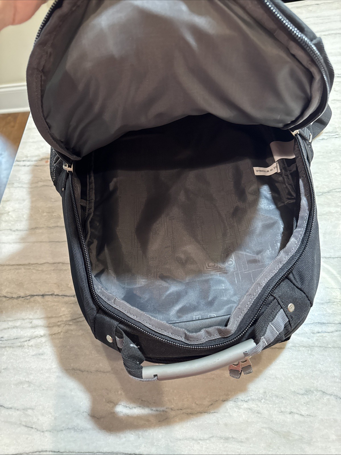 OGIO Axle 17″ Black Airflow Performance Laptop Backpack Embroidered Logo Monarch