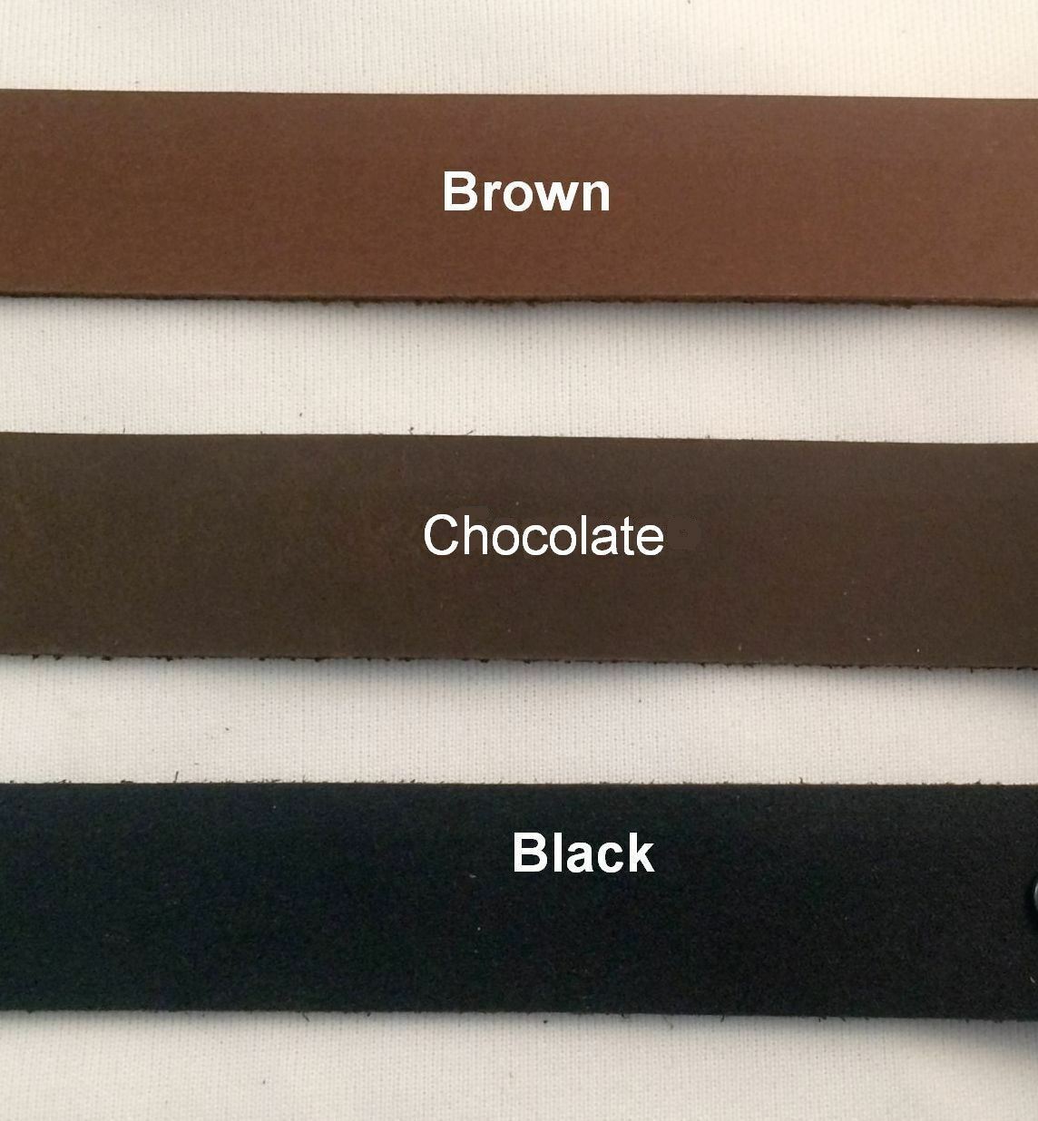 1/2″ Quality Wide Leather Cross Body Purse Bag Strap NEW 5 Lengths 3 Colors New