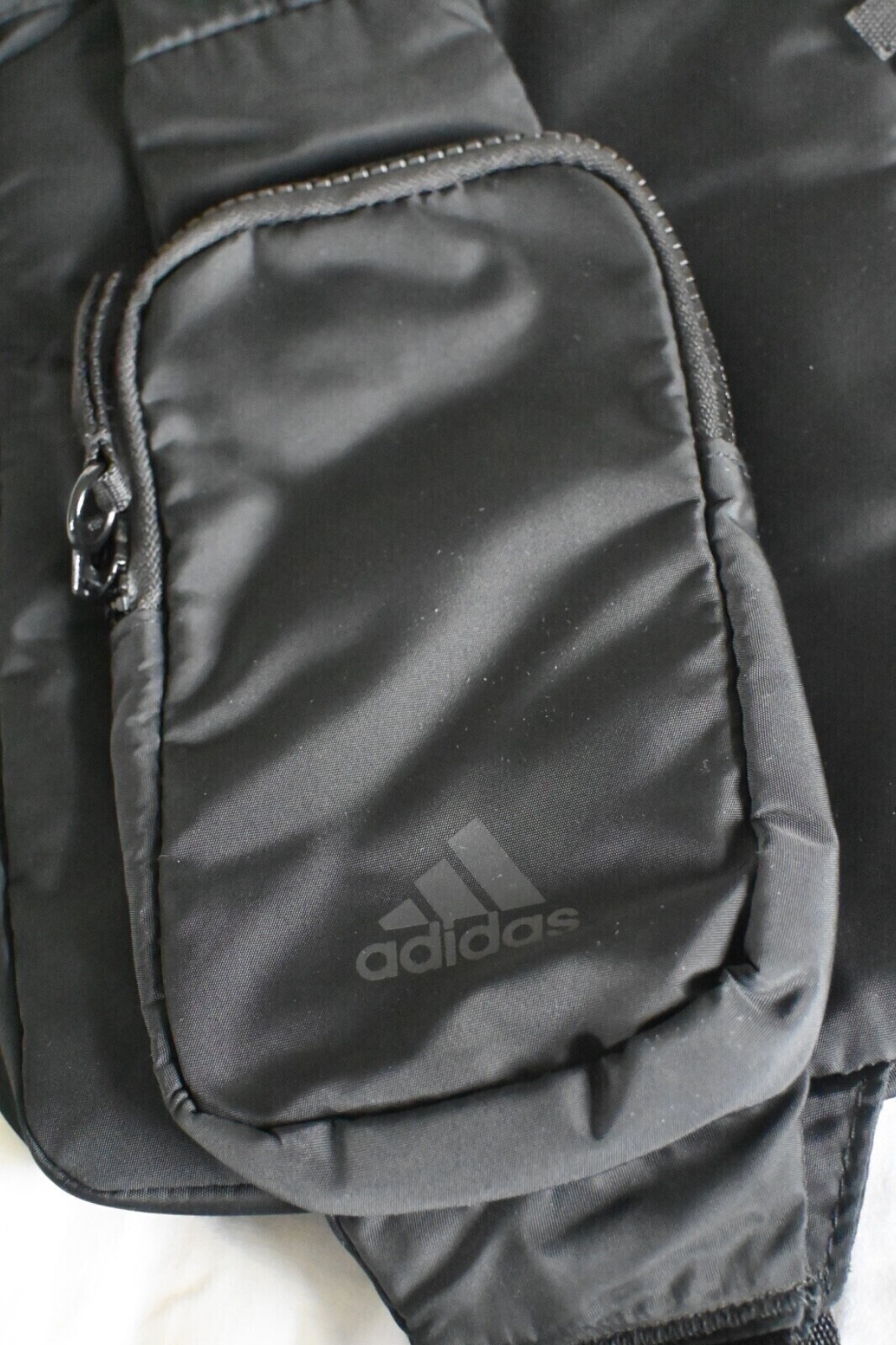 Black Adidas Essentials 2 Unisex Crossbody Sling Bag