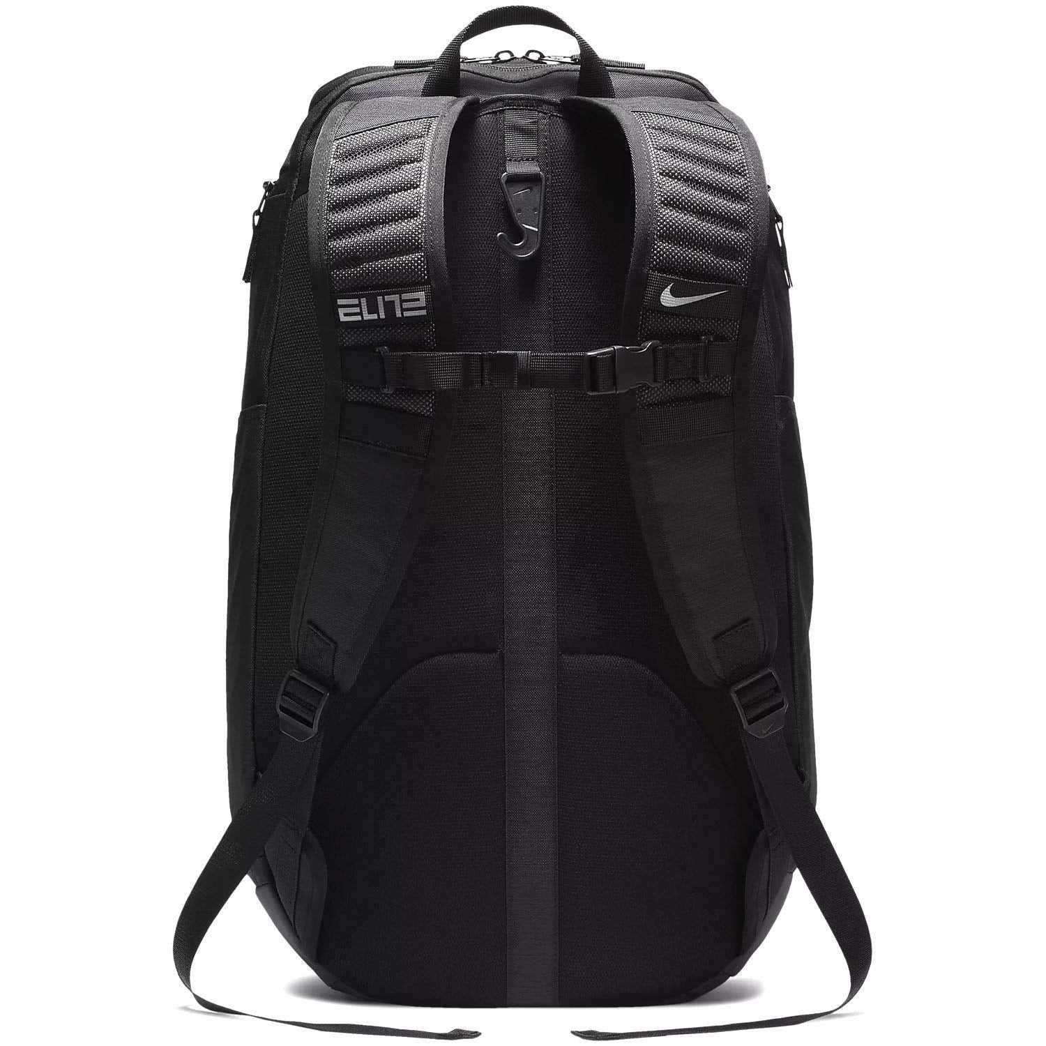 Nike HOOPS ELITE PRO $80 Basketball Backpack NEW Bag Black Silver BA5554 011