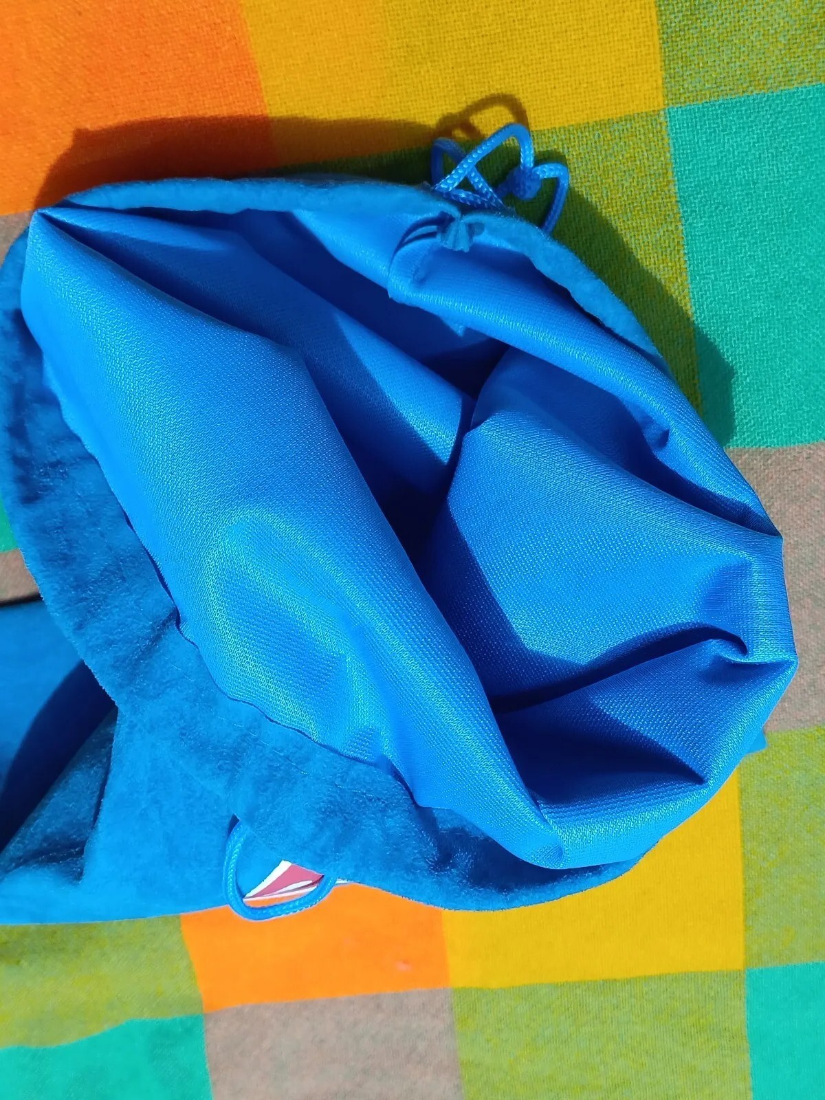 BACKWOODS CARRY BAG WITH STRING OPENING SECURE BLUE SUEDE CARRY ALL YOUR S GEAR
