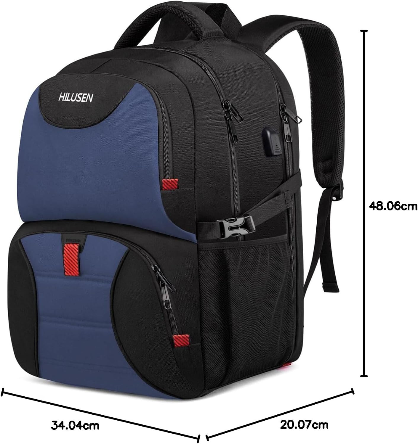 Extra Large Travel Laptop Backpack 50L,Lunch Backpack 17.3 Inch Business Work Ba