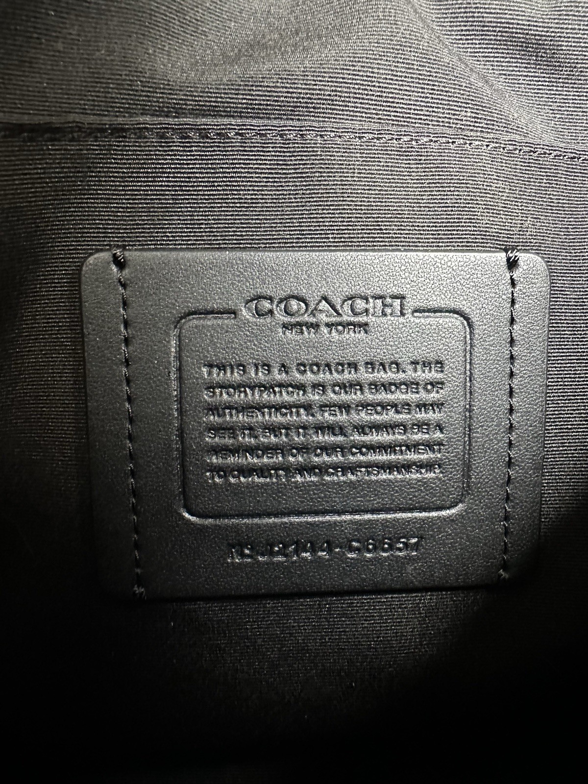 Coach League Messenger Crossbody Bag Green Black Leather Colorblock Style C6557