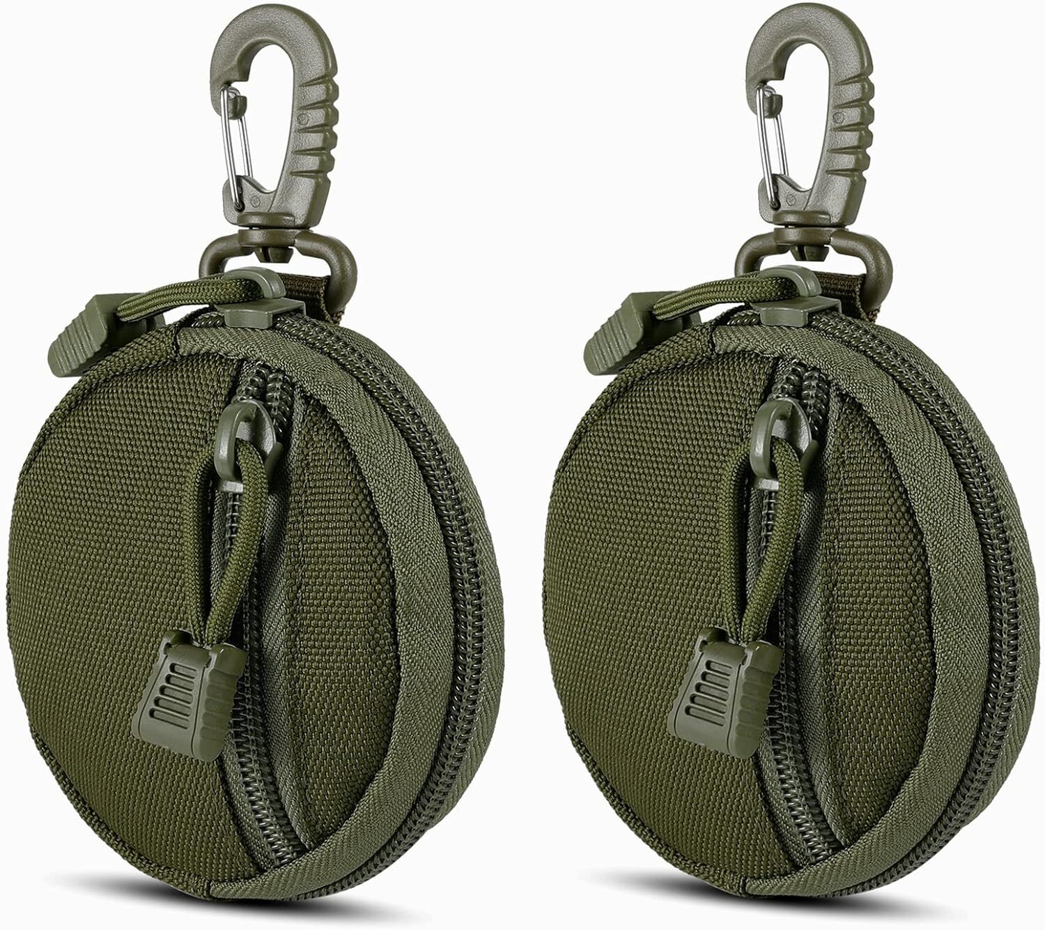 2 Pack Tactical Compact EDC Pouches Military Molle Utility Pouch Accessories Bag