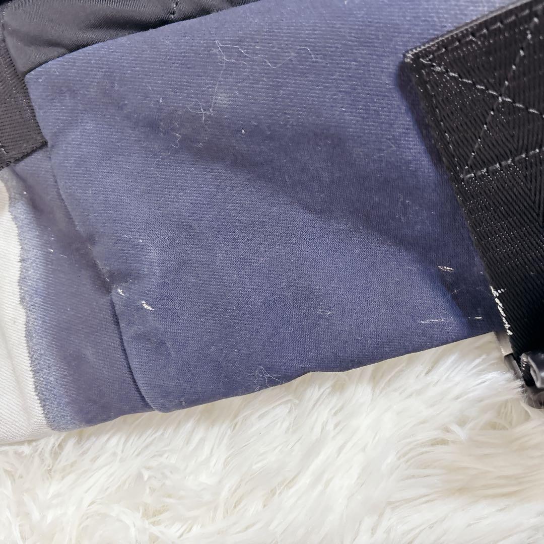 Diesel Men Navy Denim Roll Top Backpack 36x41x18cm Vintage Luxury Stylish Casual