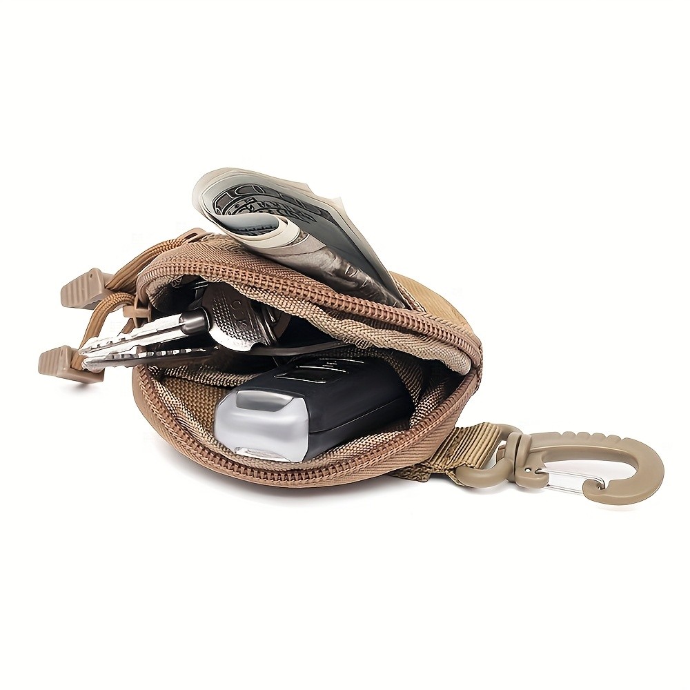 Tactical Key Pouch with MOLLE Compact for Outdoor Sports, Cycling & Daily Use