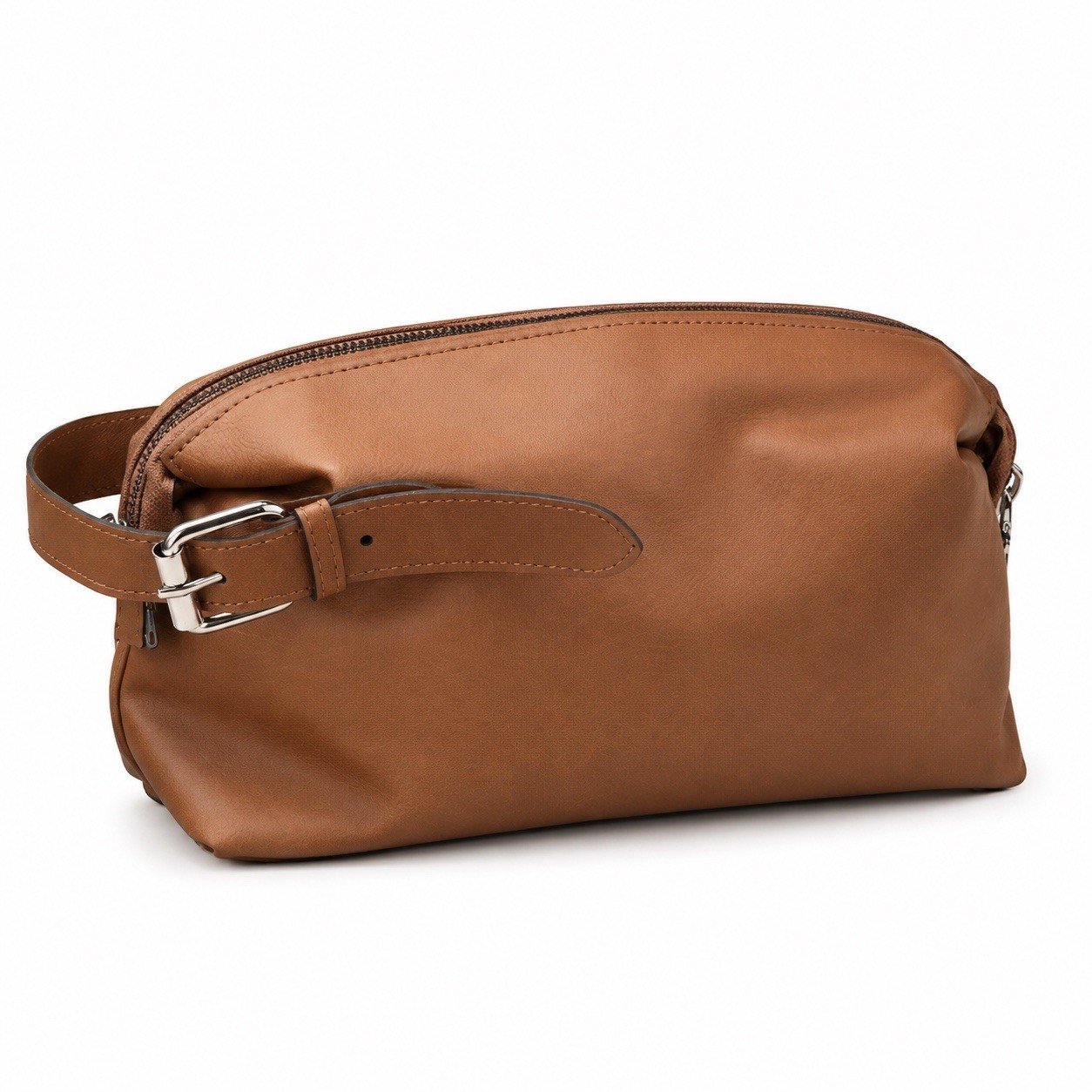 Leather Travel Toiletry Bag, Dopp Kit