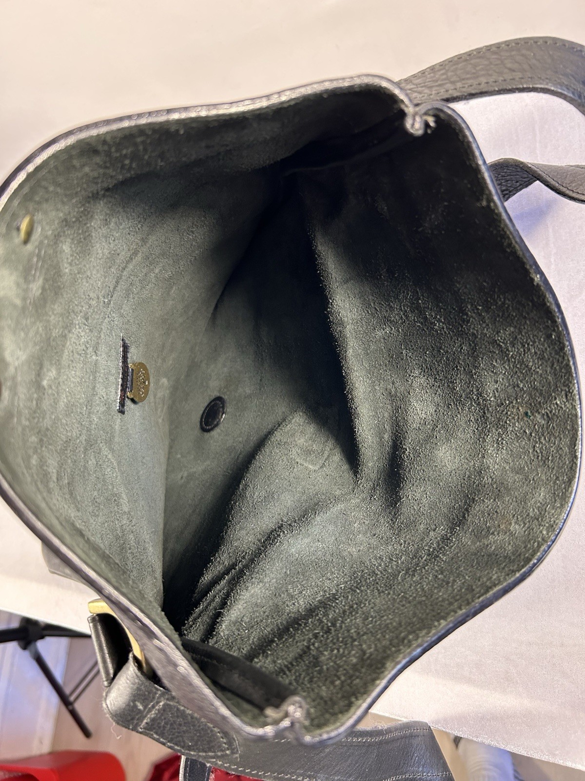 Mulberry Brynmore messenger bag in black natural leather