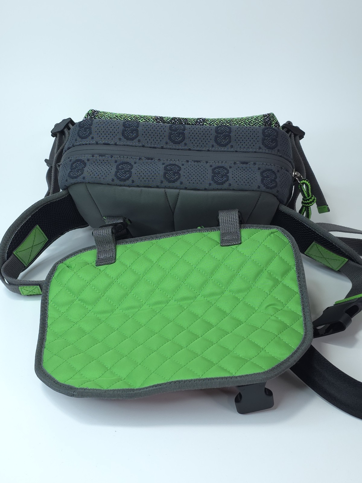 GUCCI GG Technical Adventure Waist Bag Backpack Crossover Sports Bag