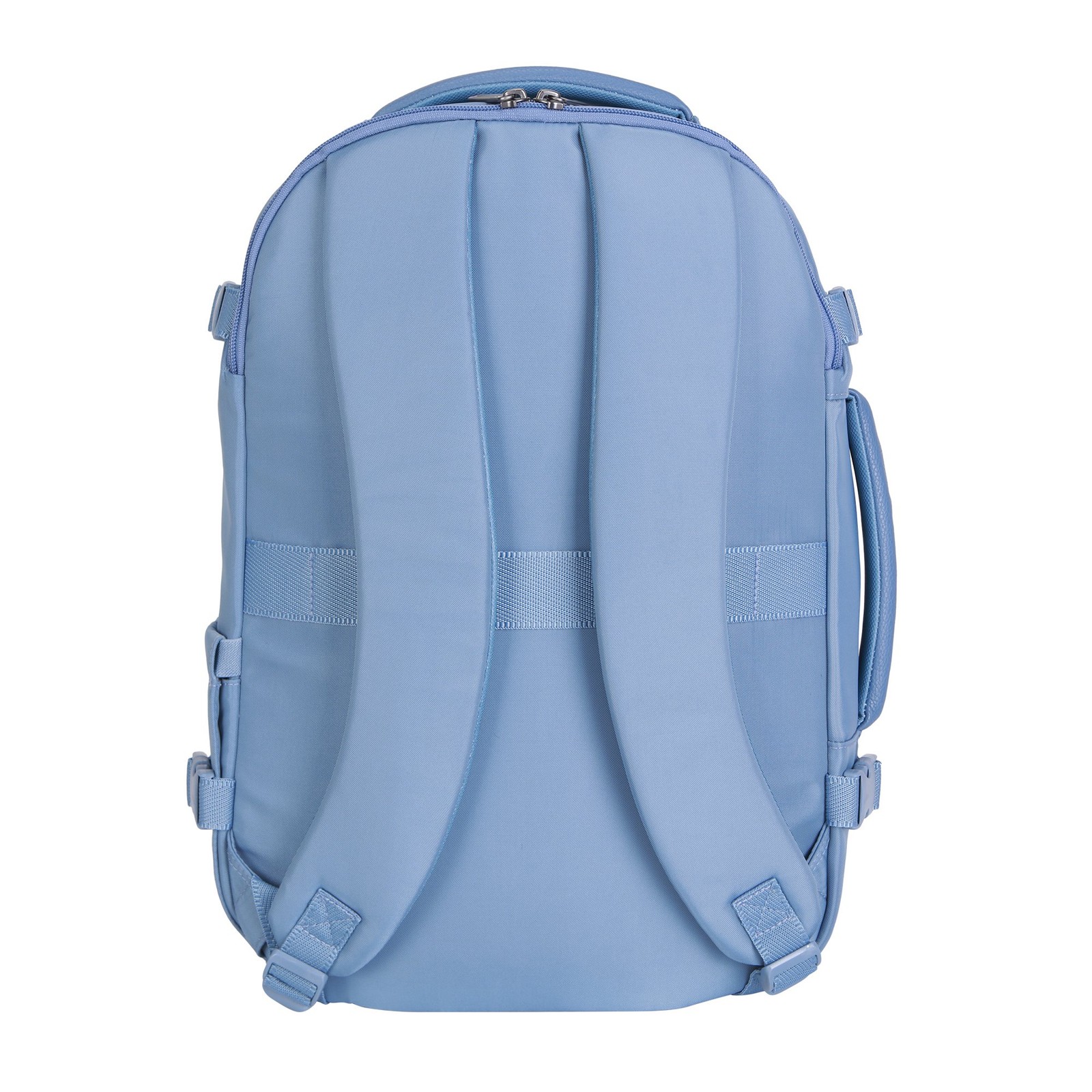 Blue Shadow 18″ Nylon Travel Backpack with 15″ Laptop Sleeve — EUC!