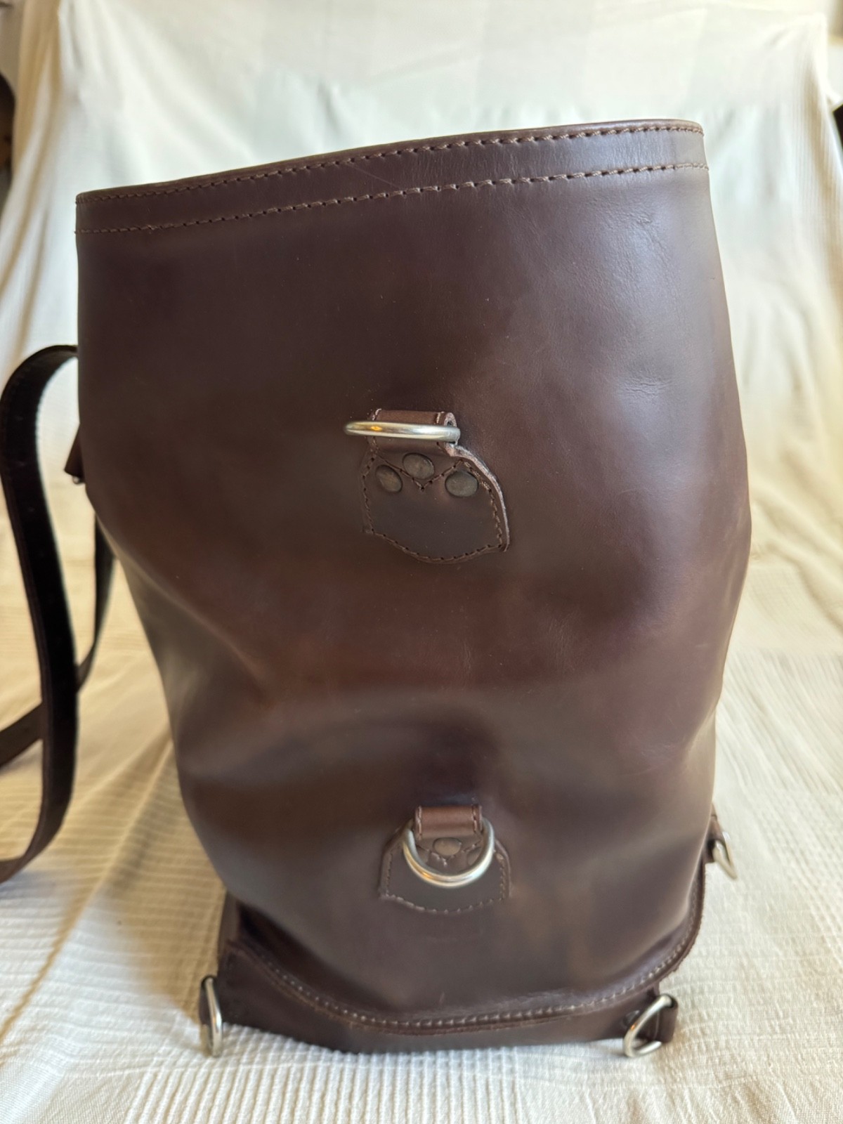 Saddleback Leather Waterbag (Duffle Bag) Dark Coffee Brown