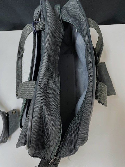 Tumi Alpha 2 Black 2-Way Framed Soft Duffel Bag