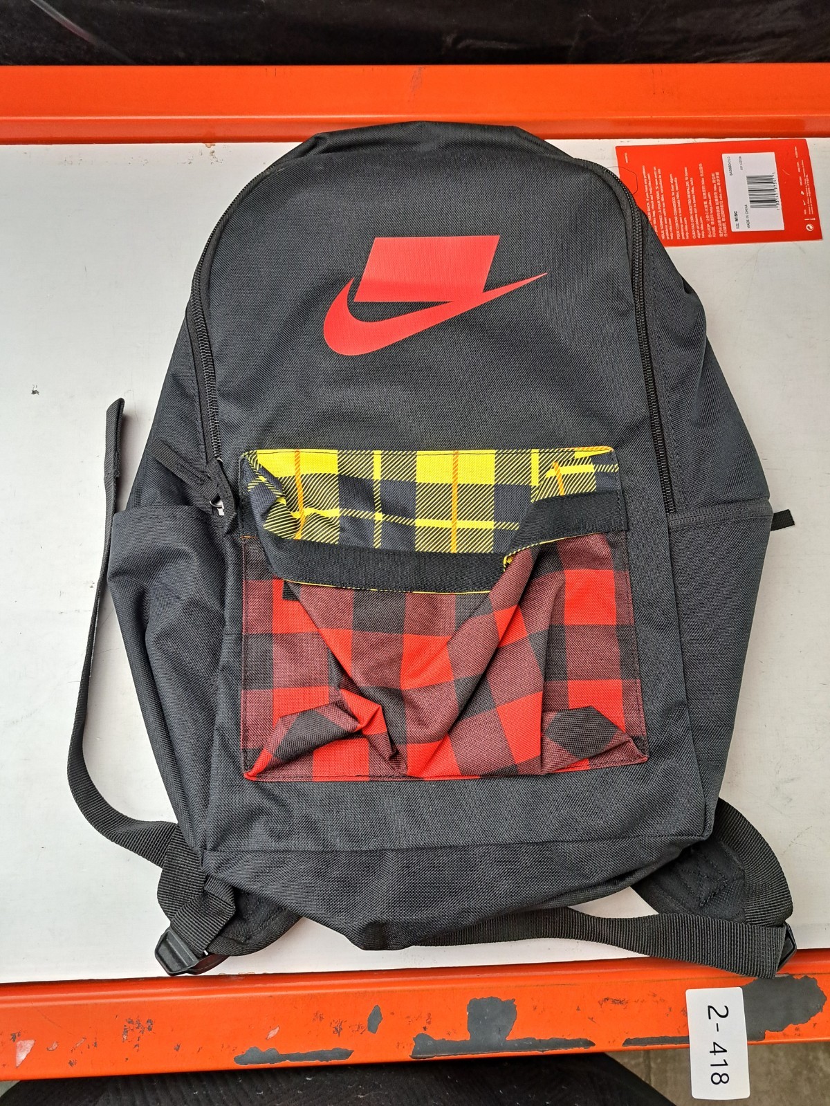 Nike Heritage 2.0 Backpack – Black/Red