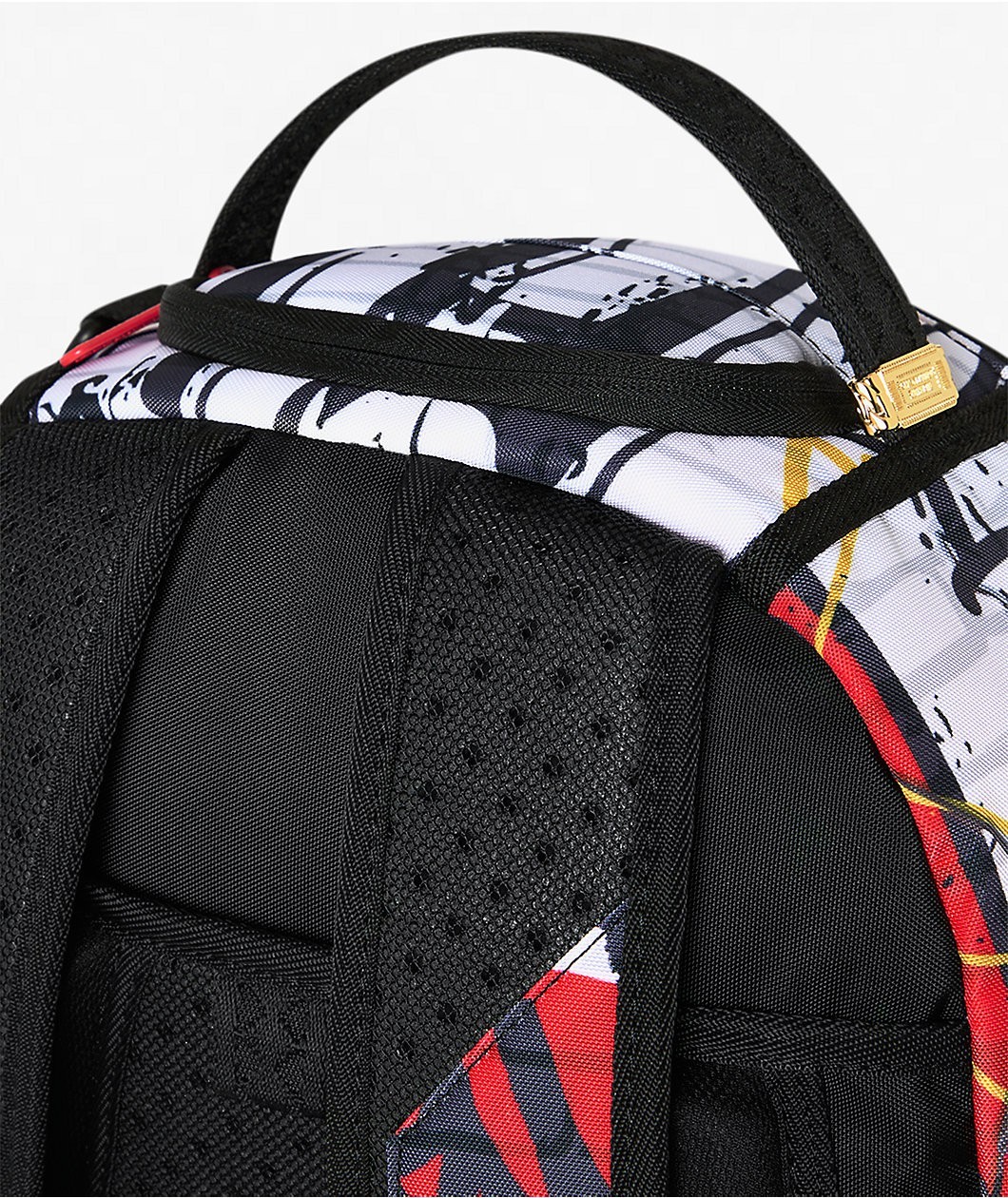 Sprayground x Koolaid Man Street Backpack🔥New Black Bookbag Large School Bag