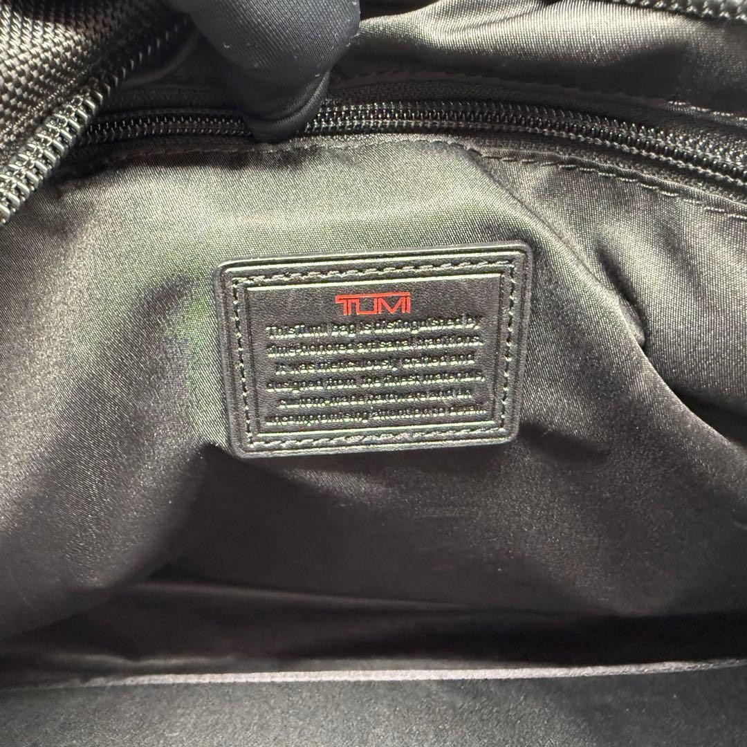 TUMI Alpha Briefcase Business Bag Black 2WAY