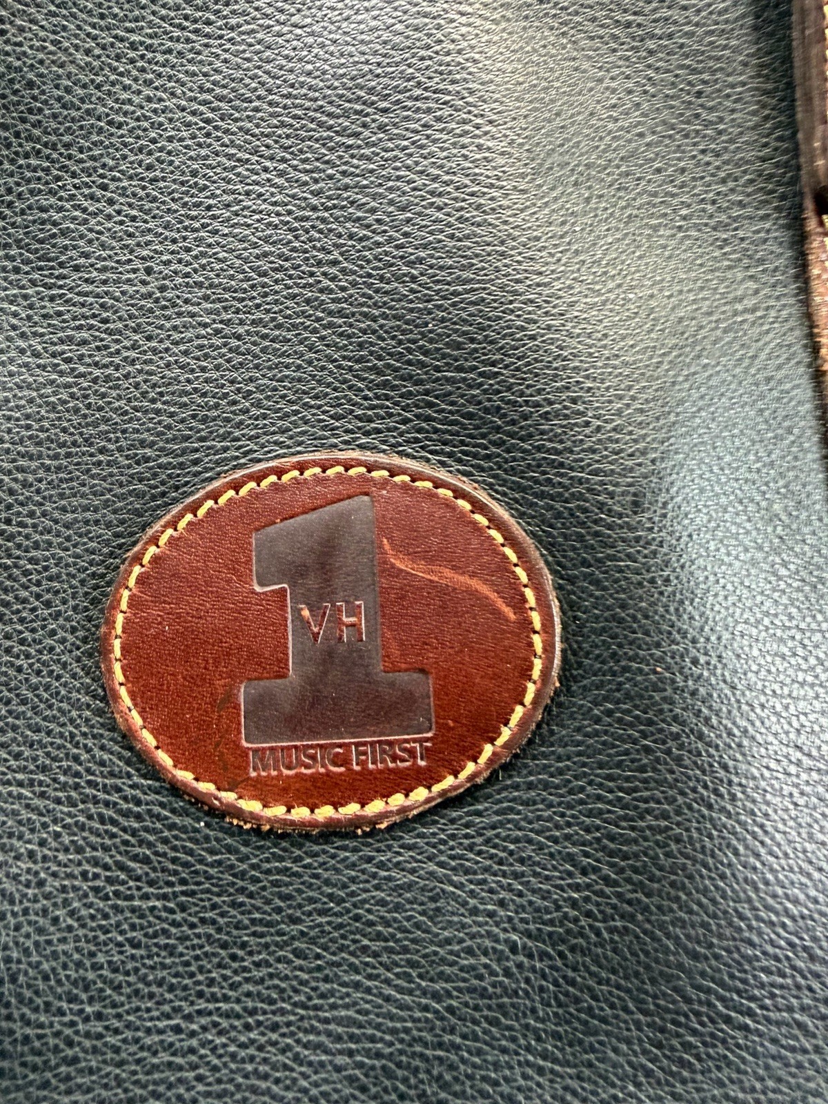 Vintage Roots Canada VH1 “Music First” promotional leather duffle bag. Rare!