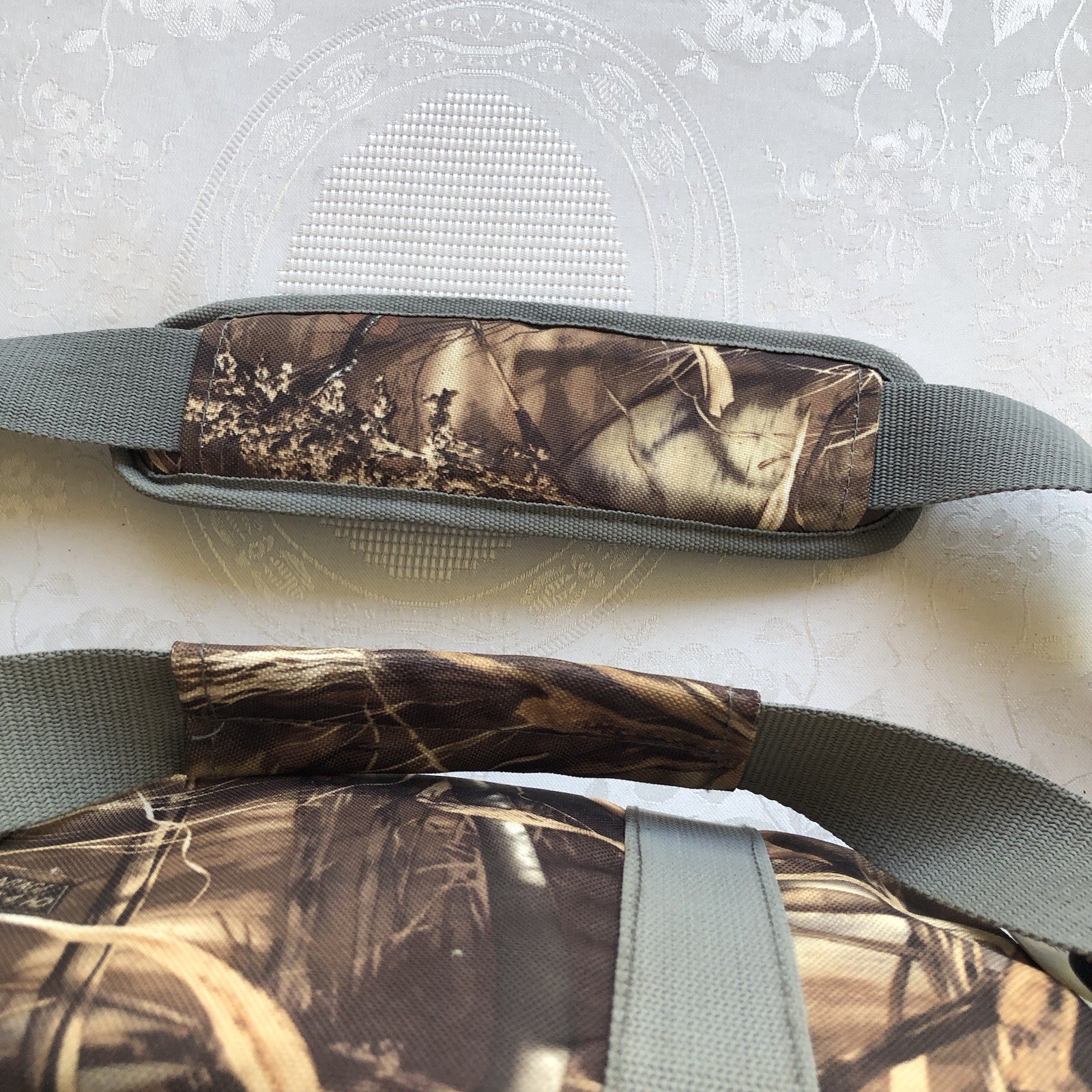 Banded Hammer Floating Blind Olive Green/Tan Camo Duffle Bag Straps NWT Hunting