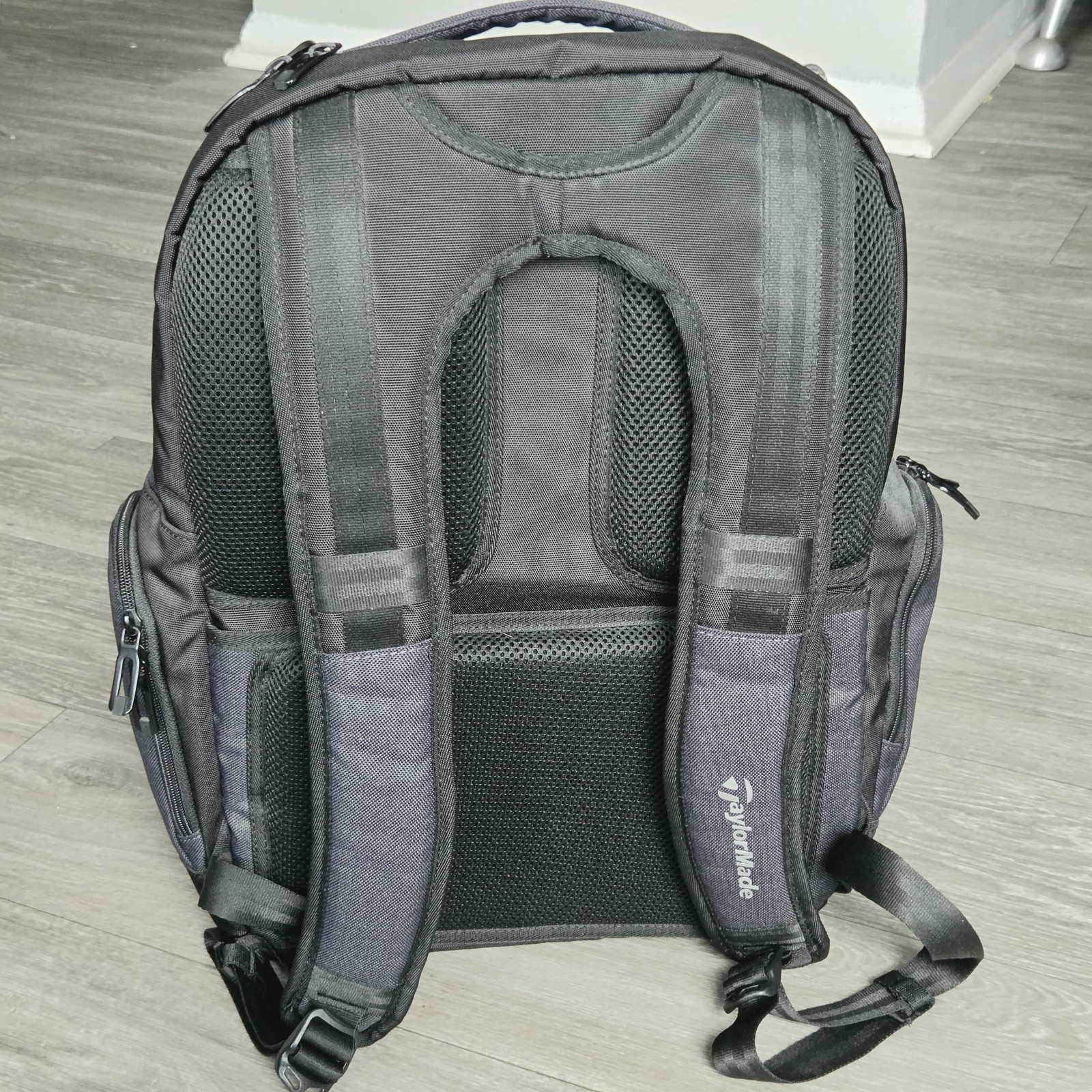 TaylorMade TM18 Staff Pro Performance Backpack / Laptop Slot Black Padded