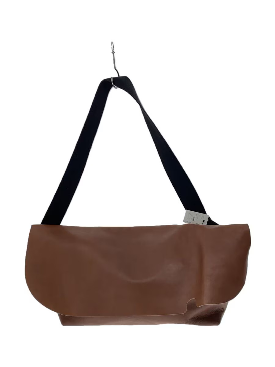 Uni&co Shoulder Bag Leather BRW Plain