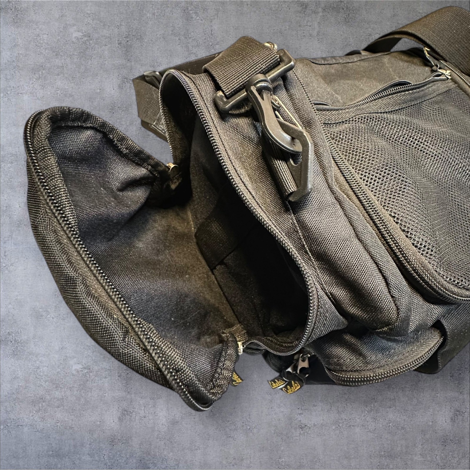 Cabela’s Black Catch All Gear Bag