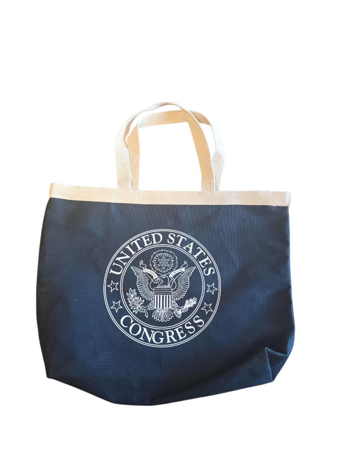 United States Congress Blue Tote Bag 16.5”x13”