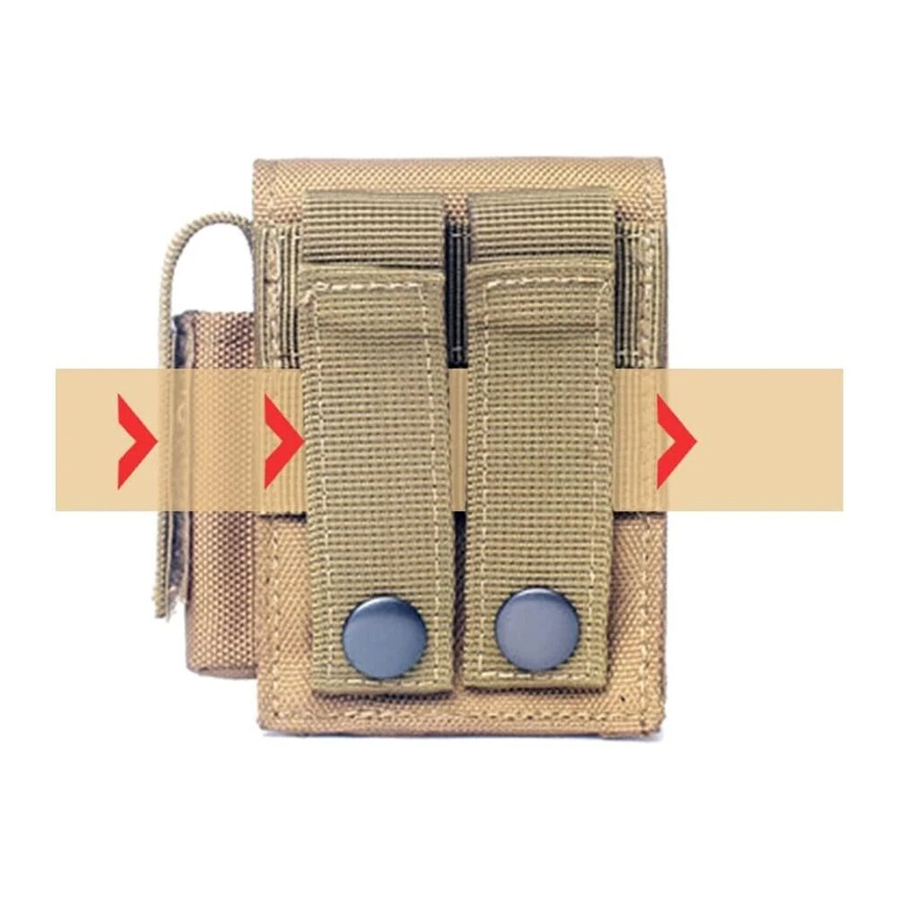 1/2/3PCS Multi-Purpose Key Bag Molle Portable Waist Storage Bag Cigarette Pouch