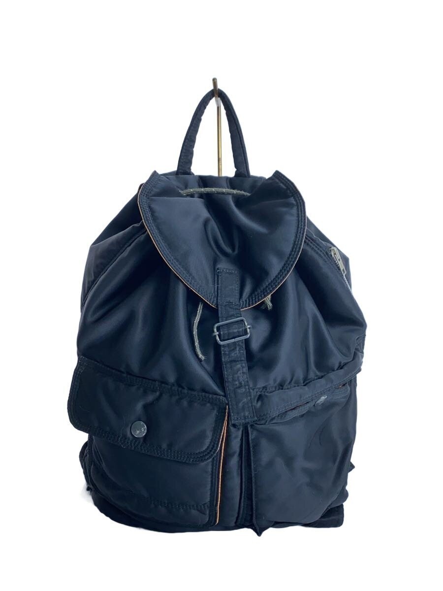 PORTER Yoshida Kaban TANKER Backpack Black Nylon Daypack Used Authentic