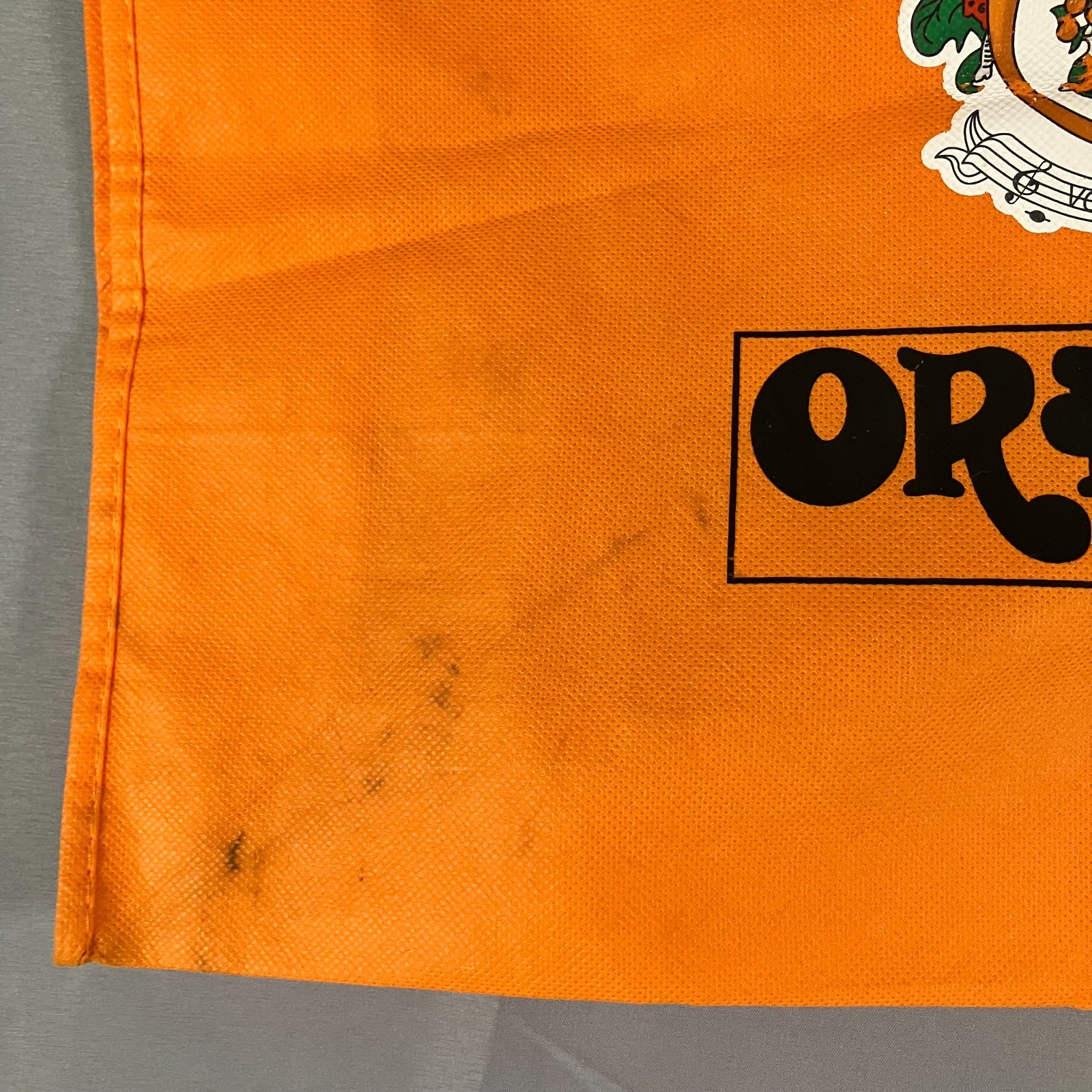 Orange Amplification Tote Bag 17×15 Logo Music Promo Slight Marks See Photos
