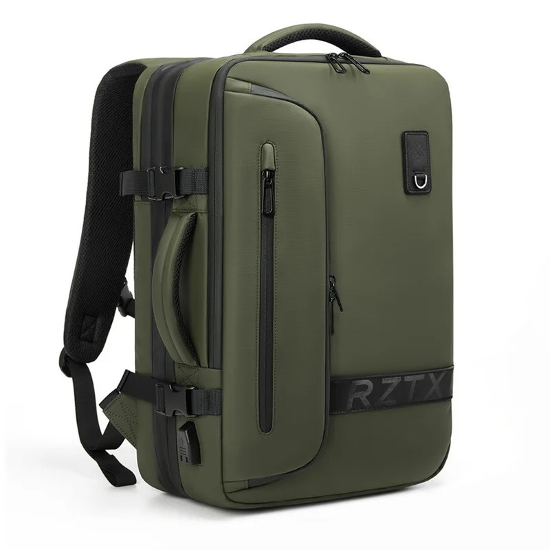 Vacuum Compression Travel Backpack USB Charging Large Capacity Hiking Bag