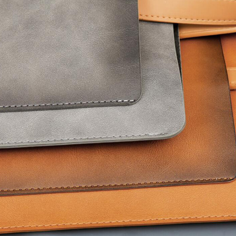 Official Business Document Bag Handheld File Bag PU Leather Waterproof Briefcase