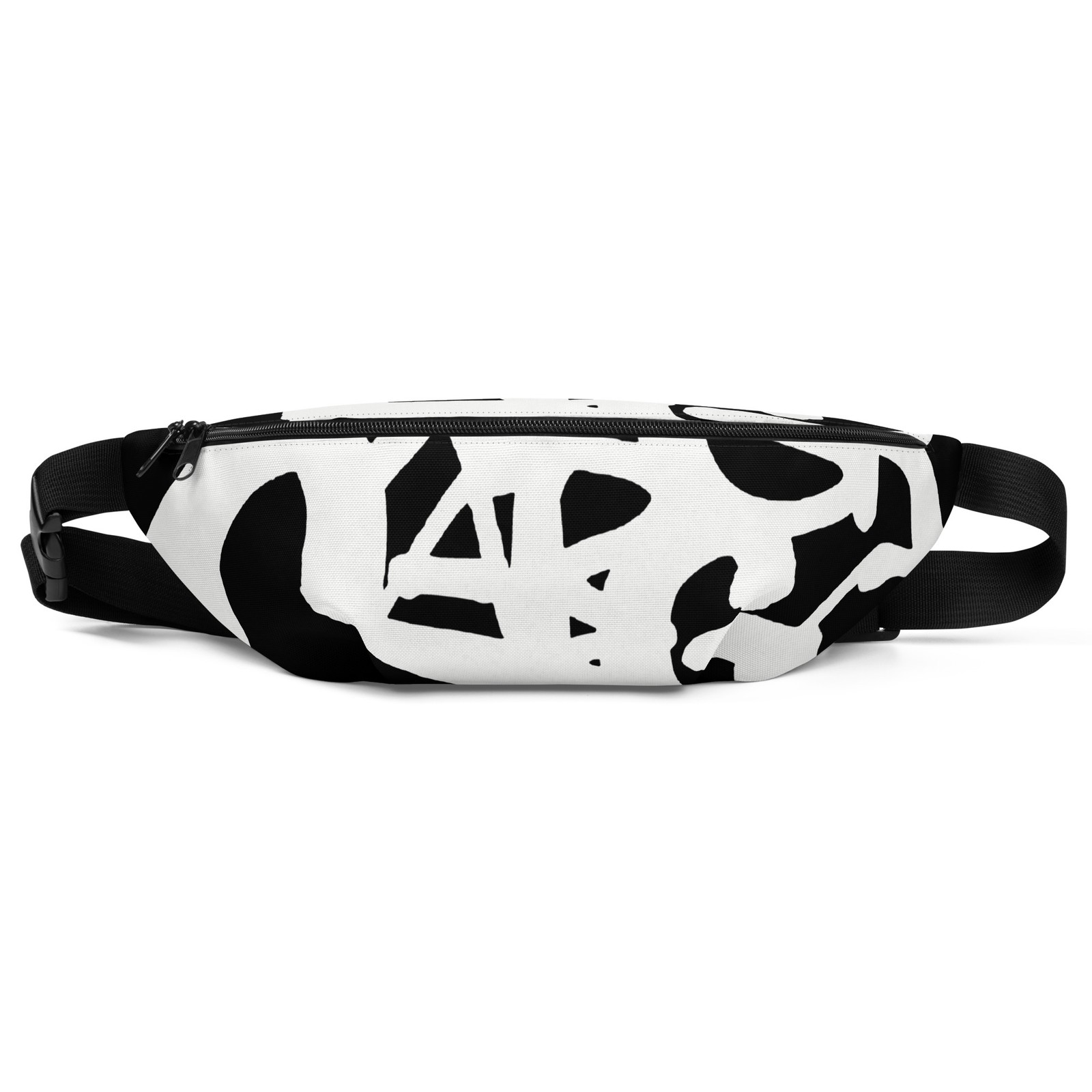 BlackCargo Apparel Sustainable Streetwear Water Resistant Zipper Fanny Pack