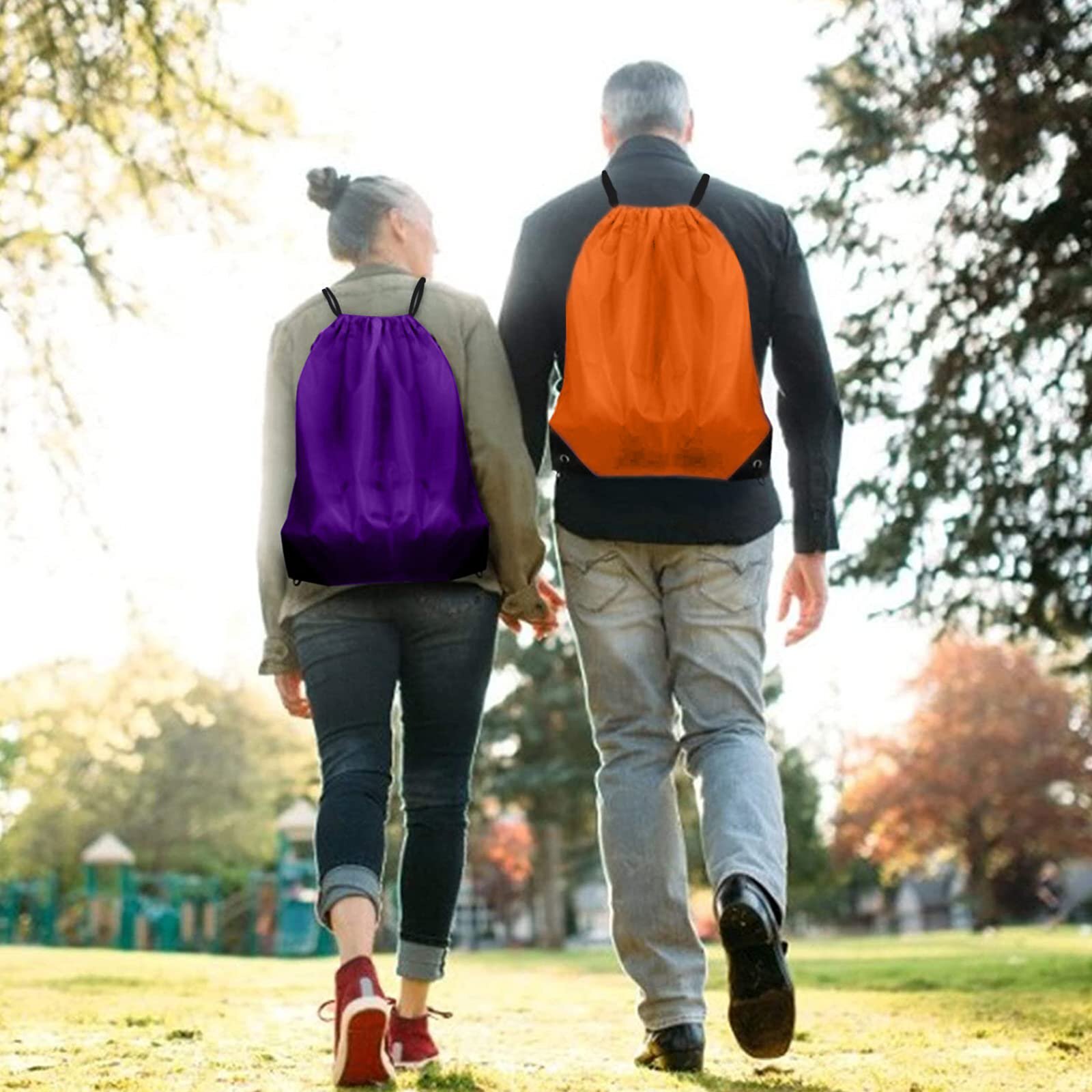 12 Drawstring Backpack String Bag Sack Bag Cinch Bag Storage Backpack for Gym