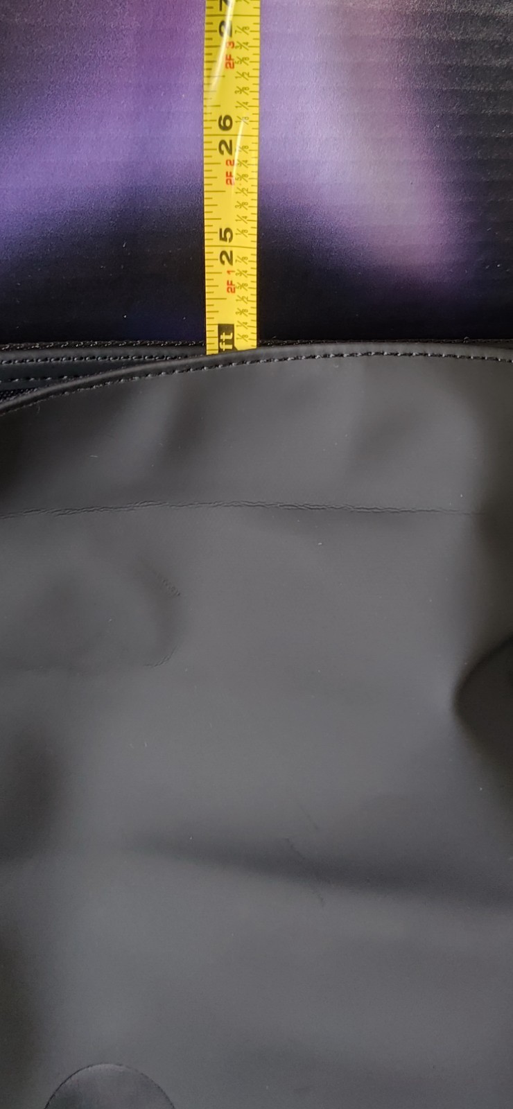 RARE Rains Trail Rolltop Backpack W3 Black Unisex Kraken Logo 14320