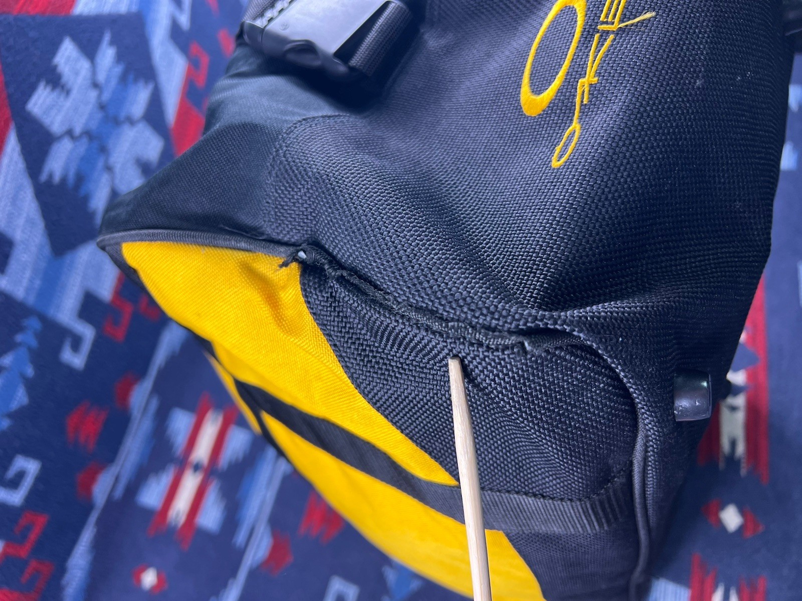 Vtg USA Made! Oakley Software Overnighter Duffel Bag Luggage Gym Carry On Travel