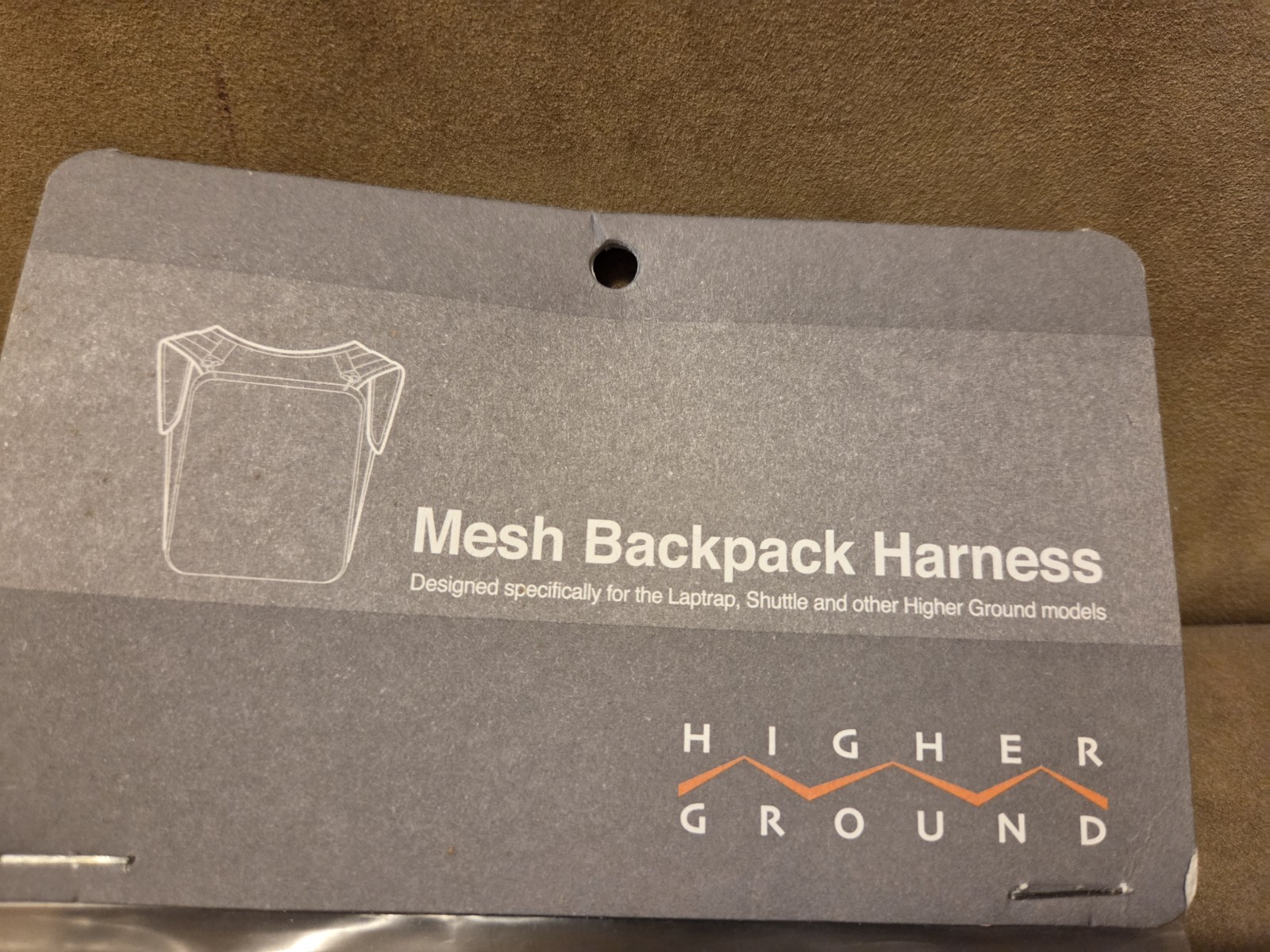 Heavy-Duty Mesh Backpack – See-Through Bag with Padded Shoulder Straps