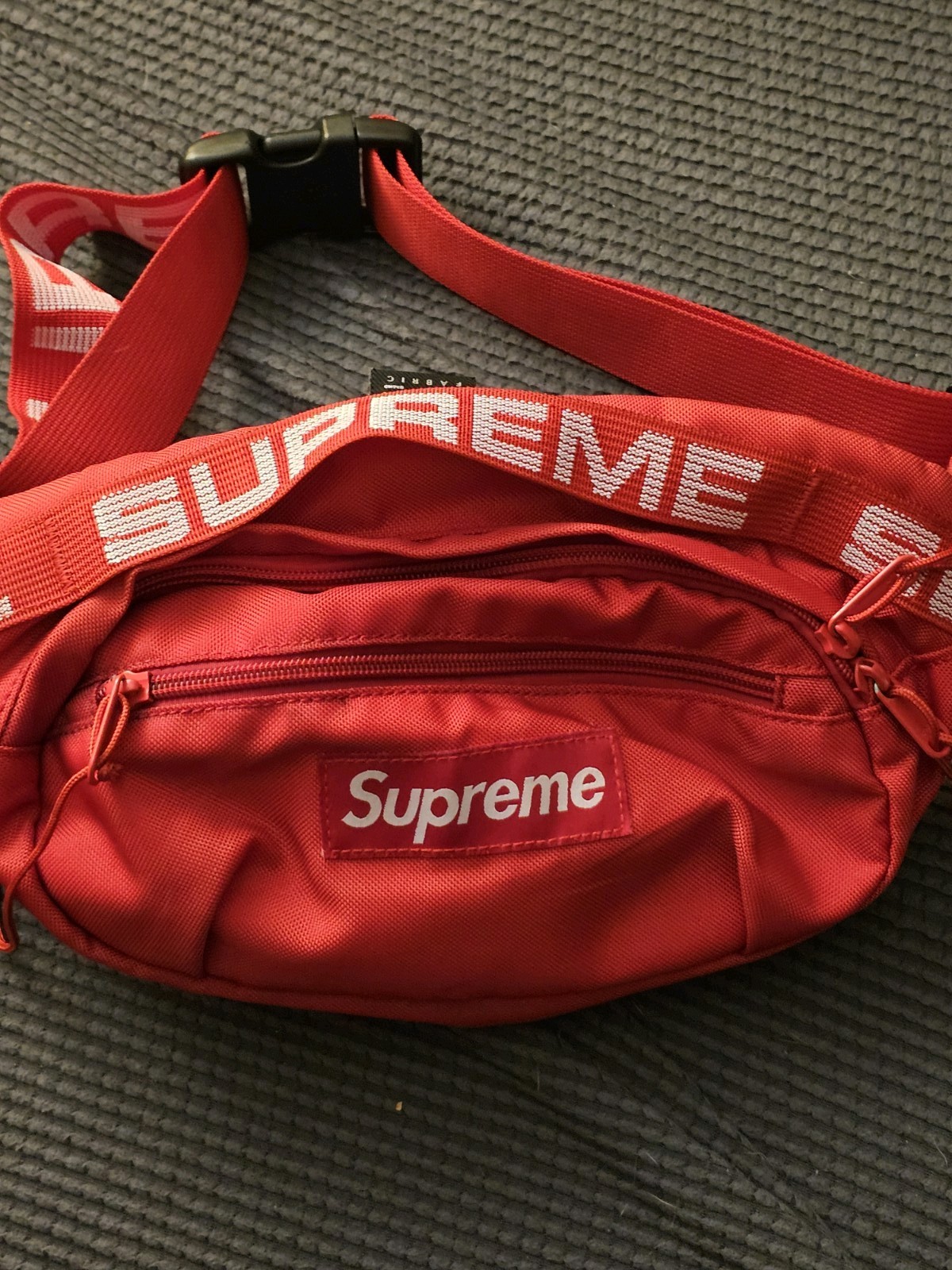 Supreme Crossbody Bag Red Fanny Pack