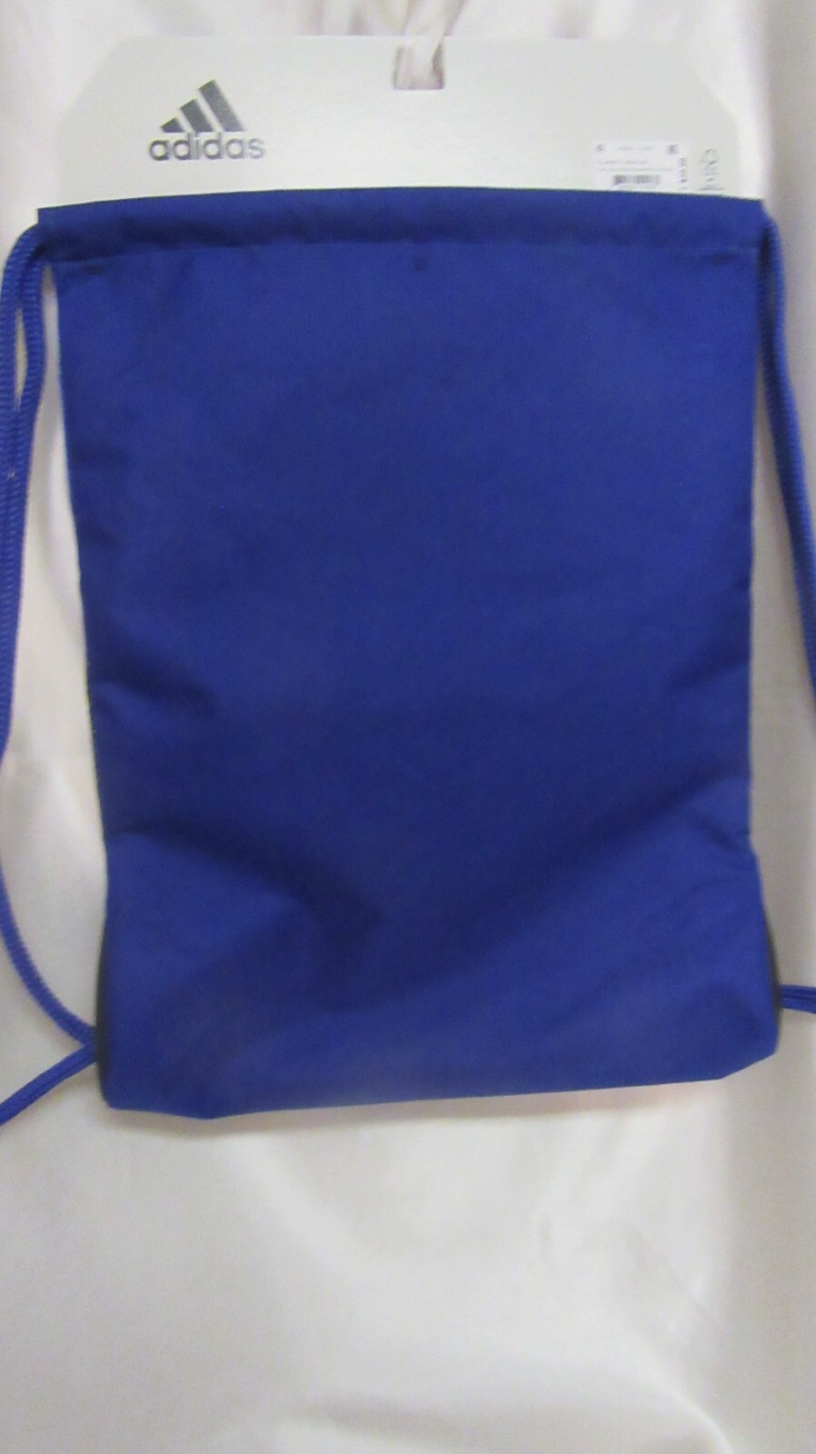 ADIDAS ALLIANCE II SACK PACK (BACK PACK) NEW W/T BLUE /SVR/ METALLIC LIGHTWEIGHT