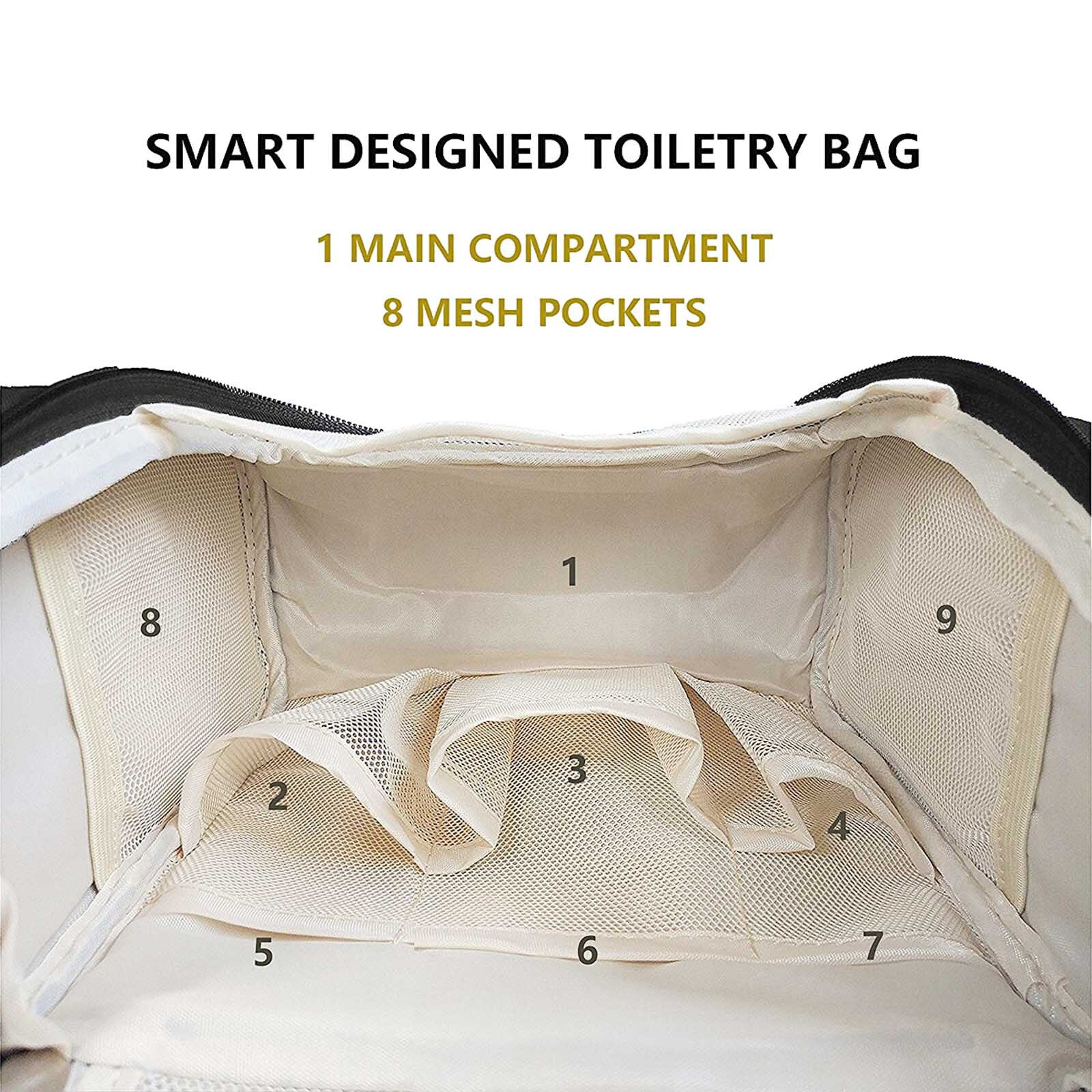 Accessories, Cosmetic, Personal Items, Healthcare Bag with Handle, HIGH-QUALITY