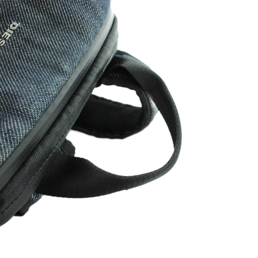Diesel Denim Navy Backpack Men’s Daypack Logo A Grade