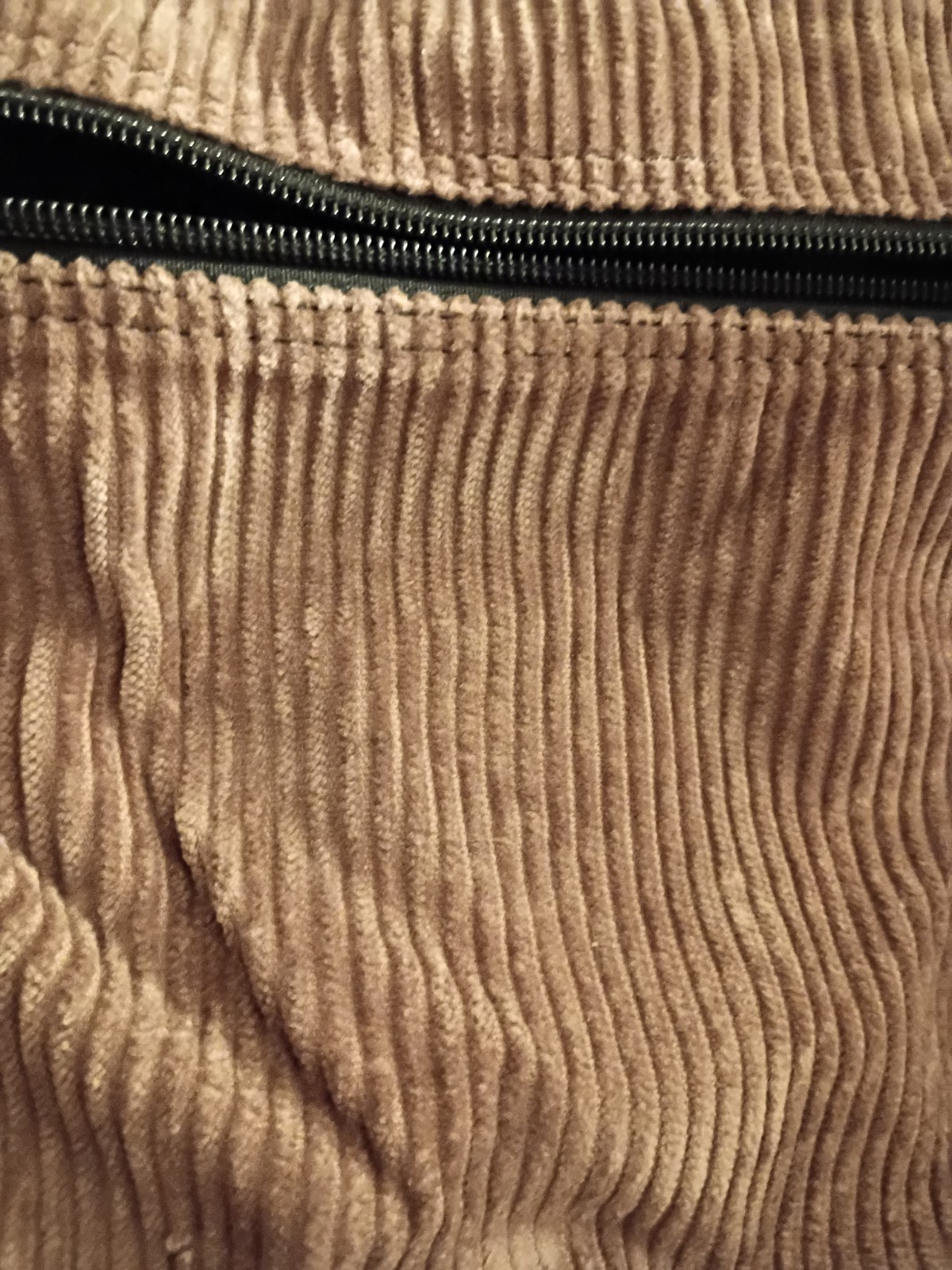 JanSport Brown/Black Backpack, Zip Closure, Front Zip Pockets, Adjustable