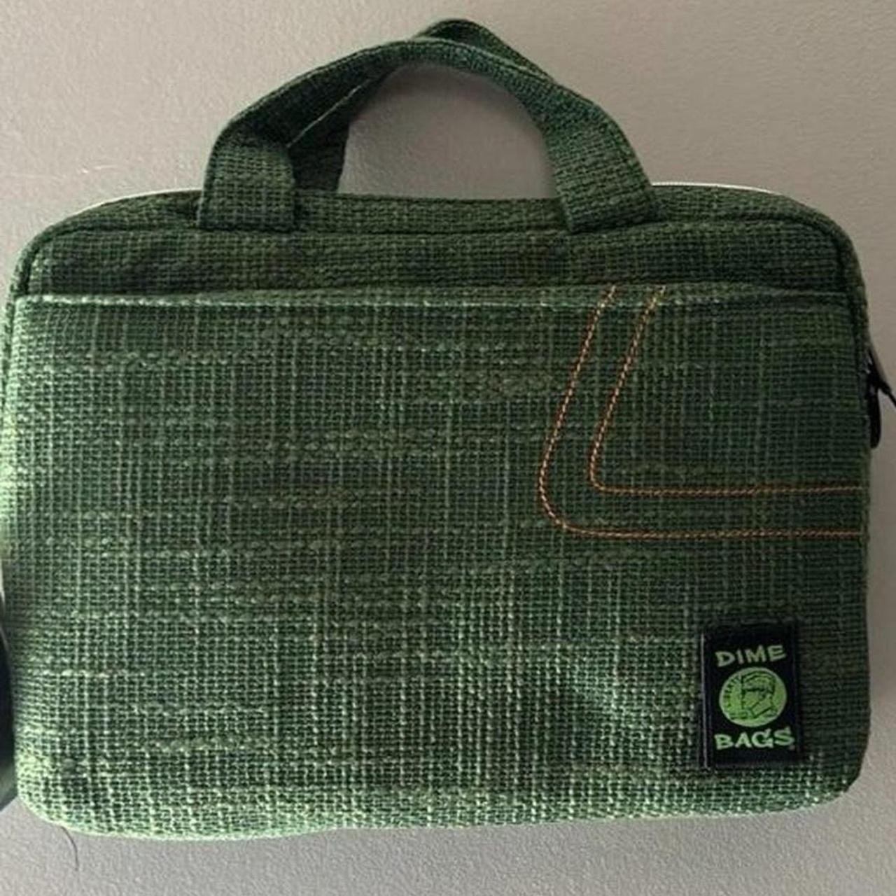 Dime Bags – 17” Aqua Padded Protective Smell Proof “ Side Hustler” Laptop Bag
