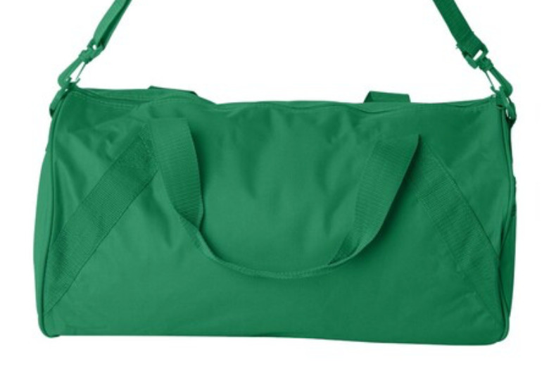 Liberty Bags 8805 Polyester Side Zipper Pocket Barrel Duffel Bag