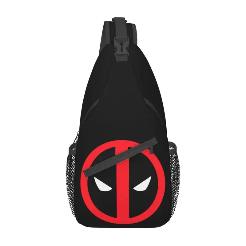 Casual Deadpool&MEN Sling Crossbody Backpack Men Shoulder Chest Bags Traveling