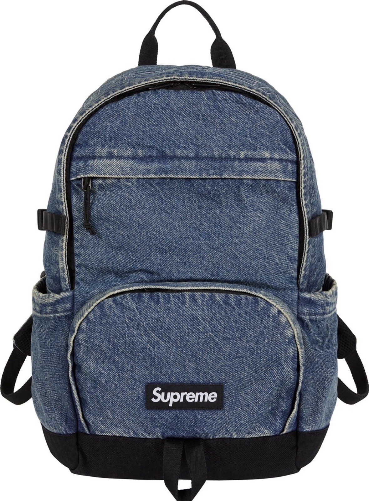 Supreme FW25 Denim Backpack Washed Indigo – Brand New