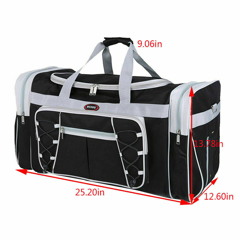 72L Large Luggage Duffle Bag Foldable Lightweight Weekender Travel Bag Men Women