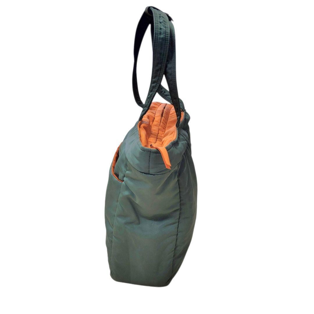 Authentic Harvest Label FLYER’S MA-1 Tote Bag Men’s Khaki Nylon 45cm Large