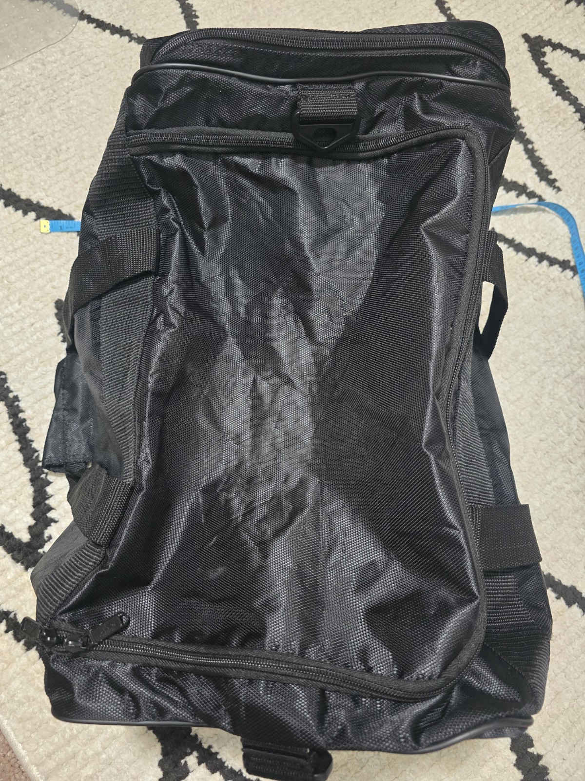 Vintage 90s Adidas Duffle Bag – Gym, Soccer. Travel – Black
